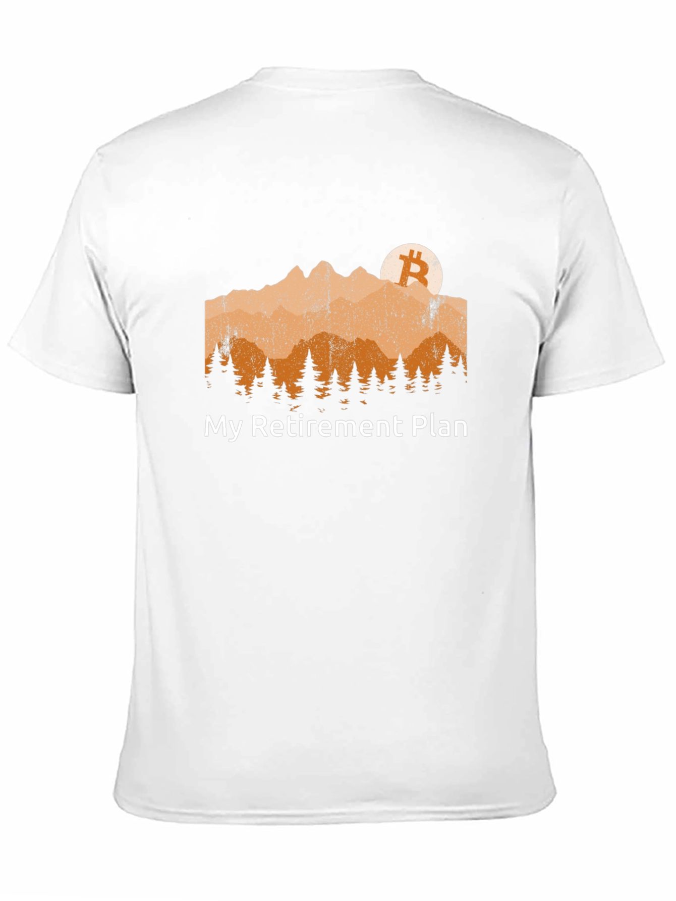 Bitcoin Retirement Plan Black T-Shirt