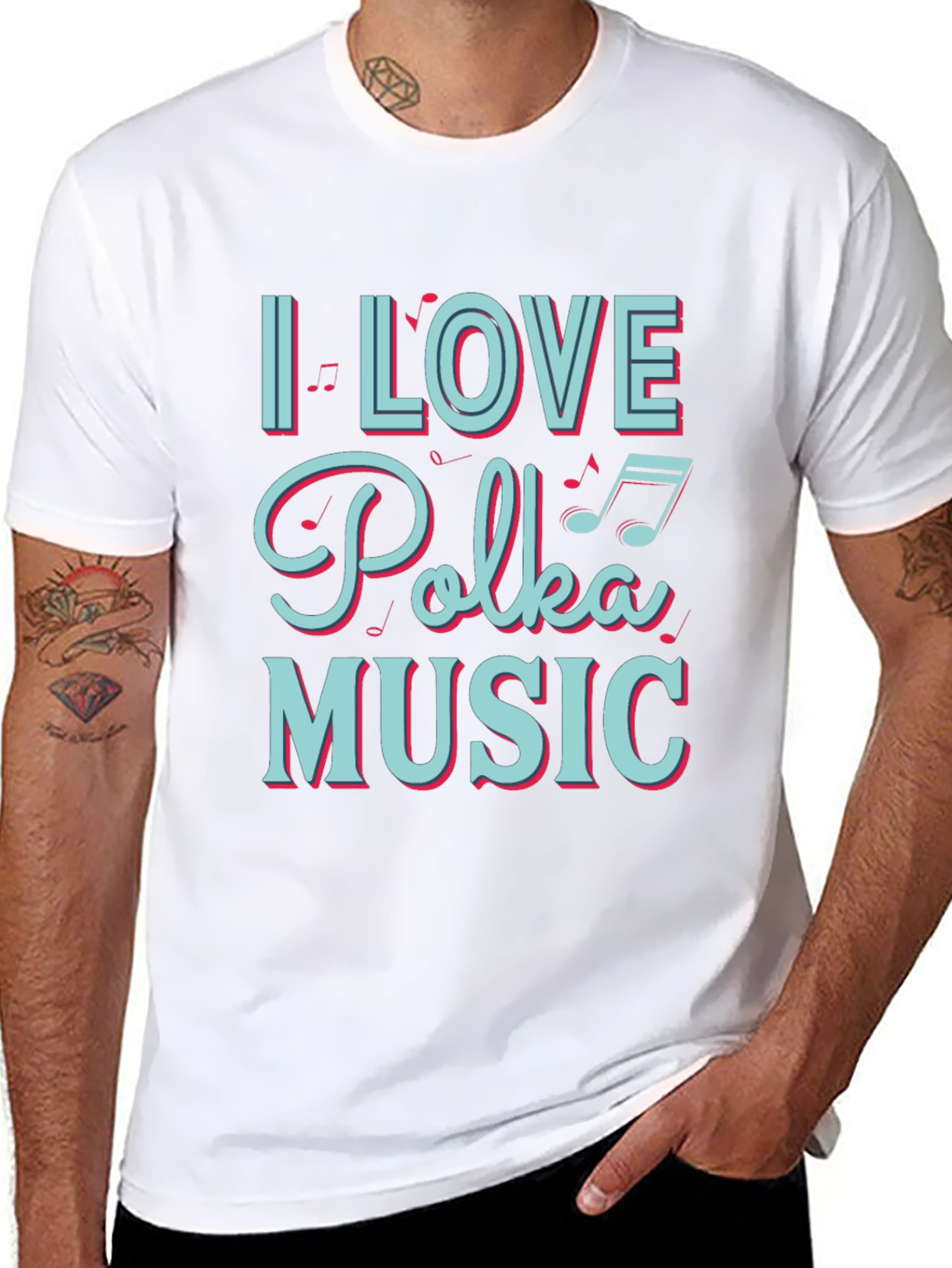 I Love Polka Music T-Shirt
