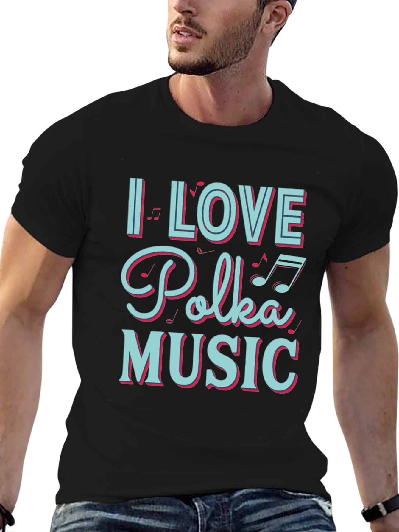 I Love Polka Music T-Shirt