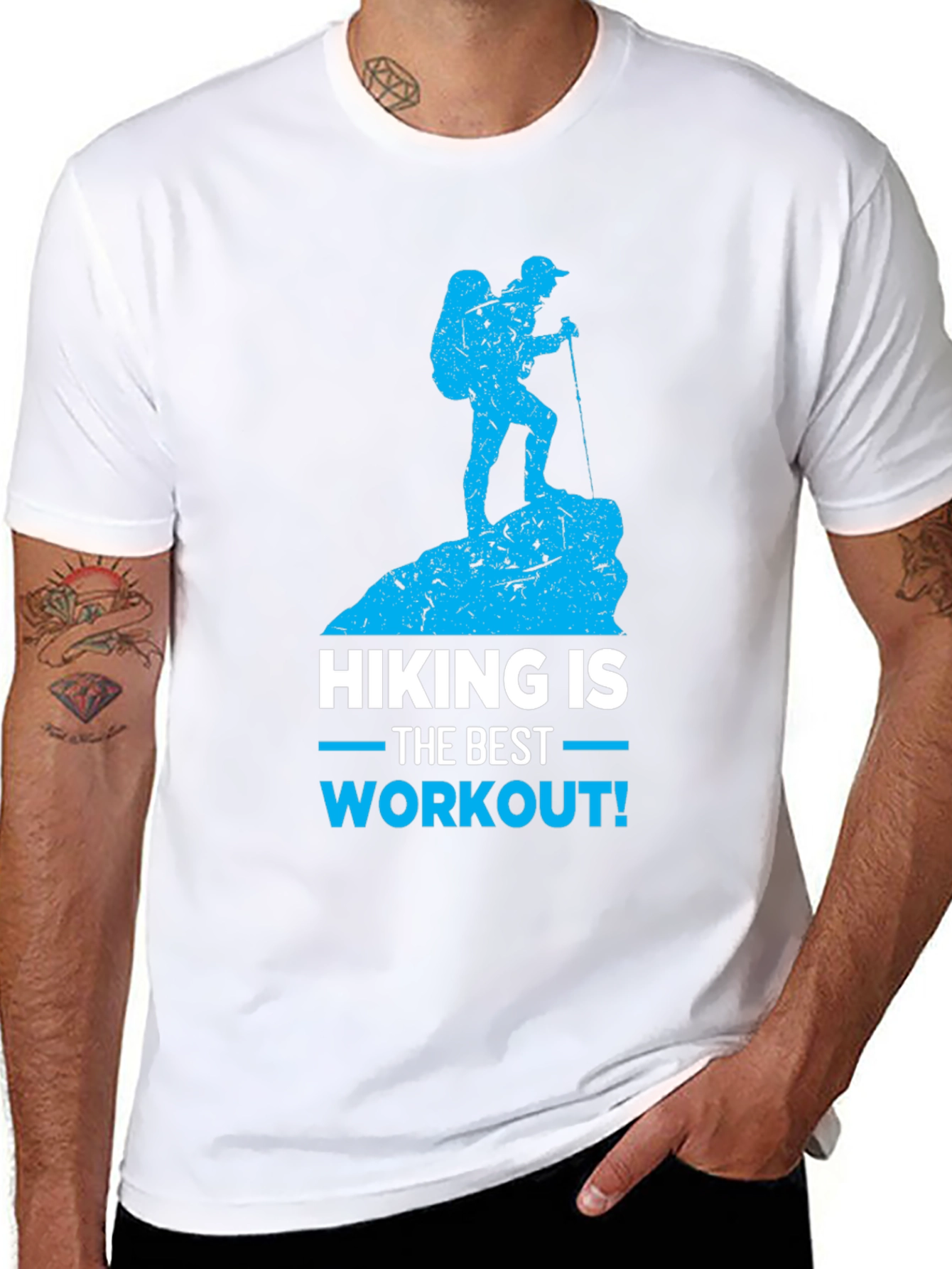 Hiking Is The Best Workout T-Shirt