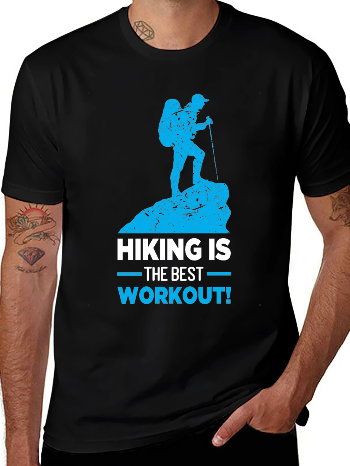 Hiking Is The Best Workout T-Shirt