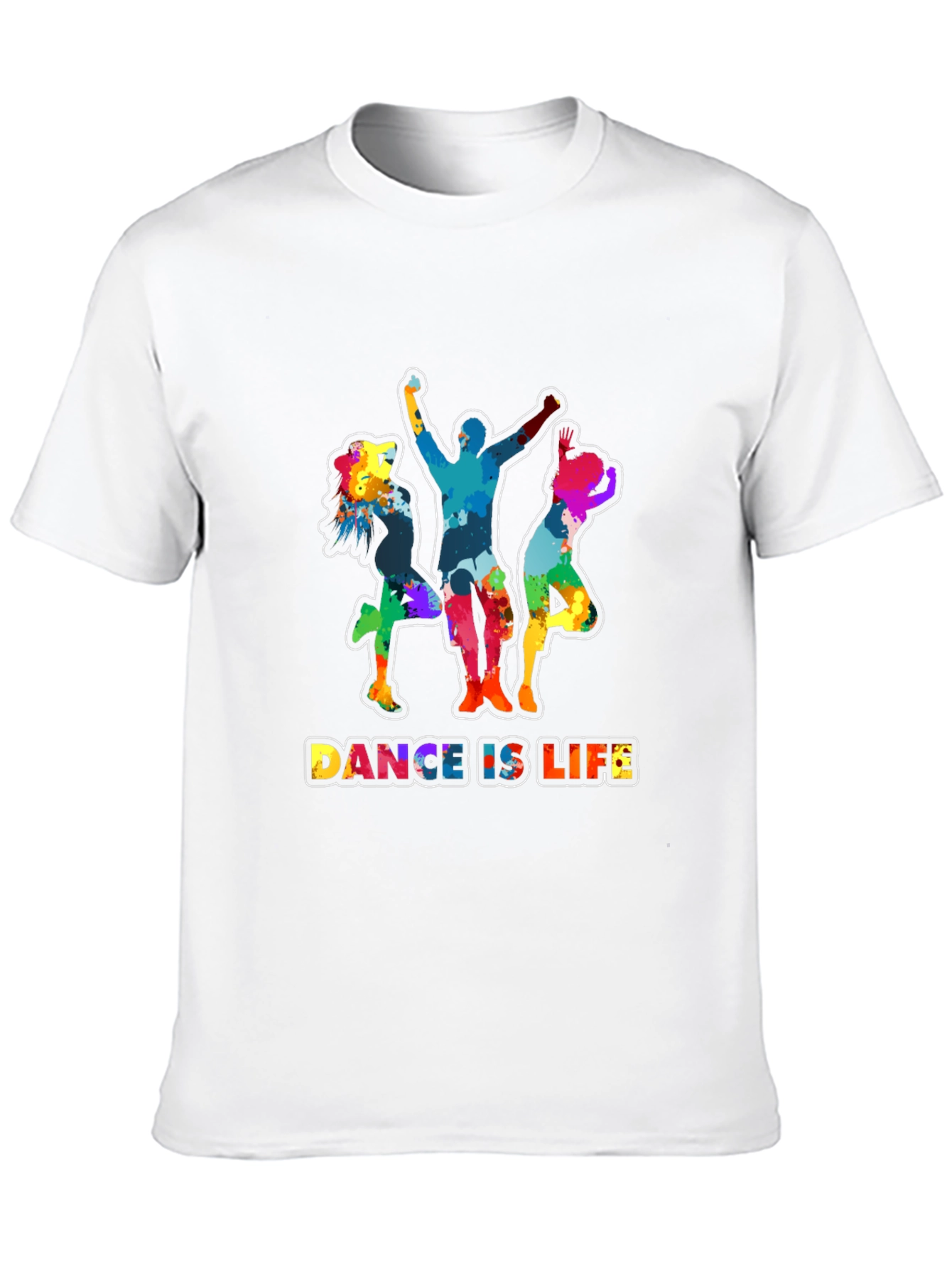 Dance Is Life Graphic Tee - Black T-Shirt