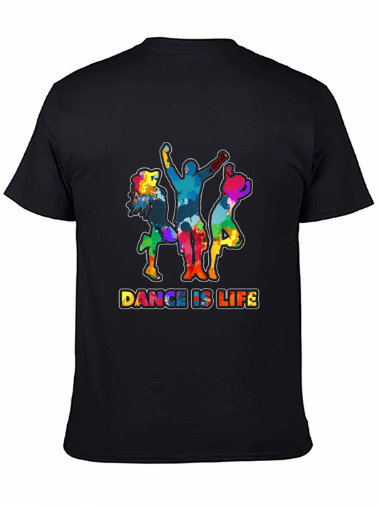 Dance Is Life Graphic Tee - Black T-Shirt