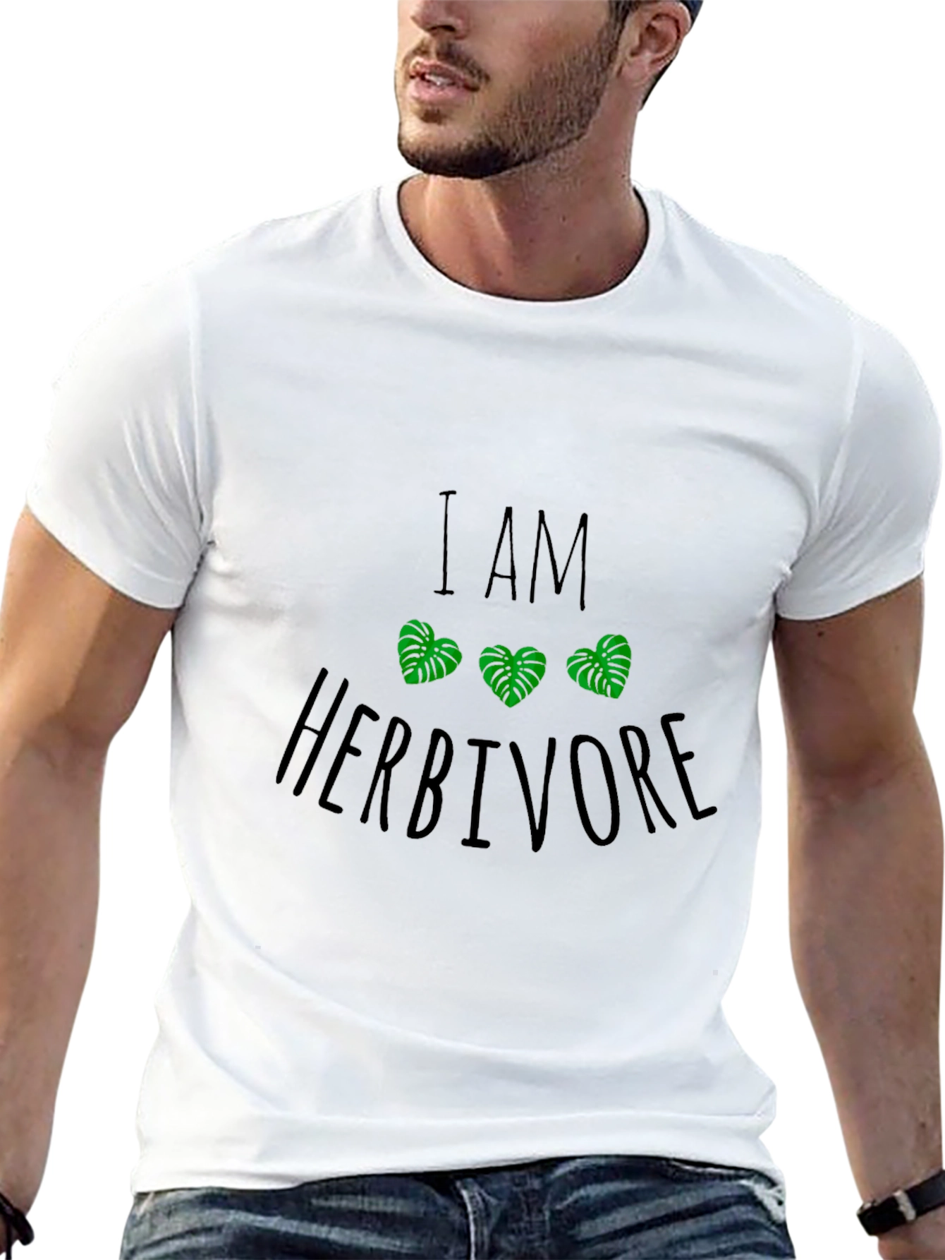 I am Herbivore Graphic Tee - Vegan T-Shirt