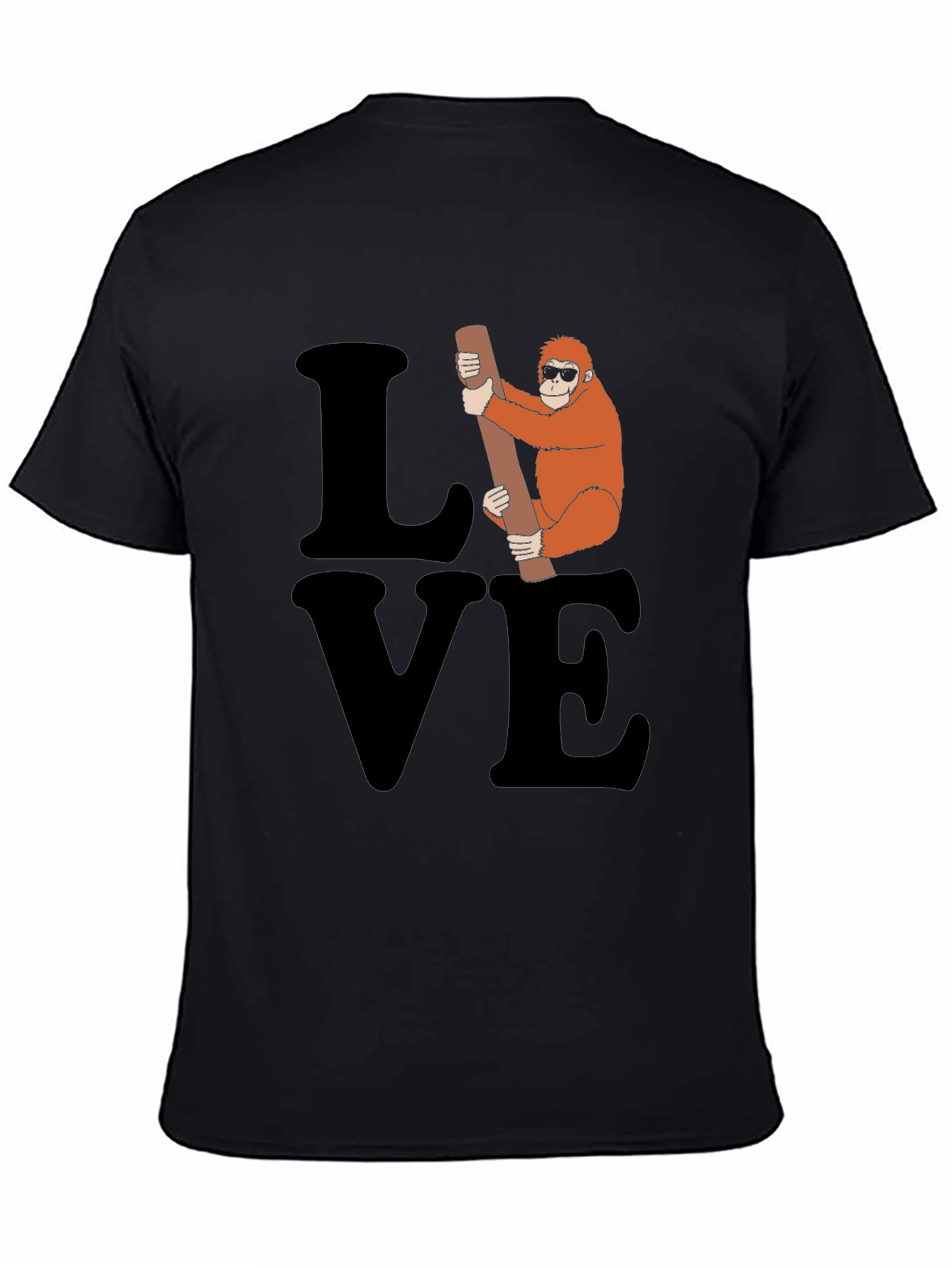 Love Orangutan T-Shirt - Funny Ape Graphic Tee