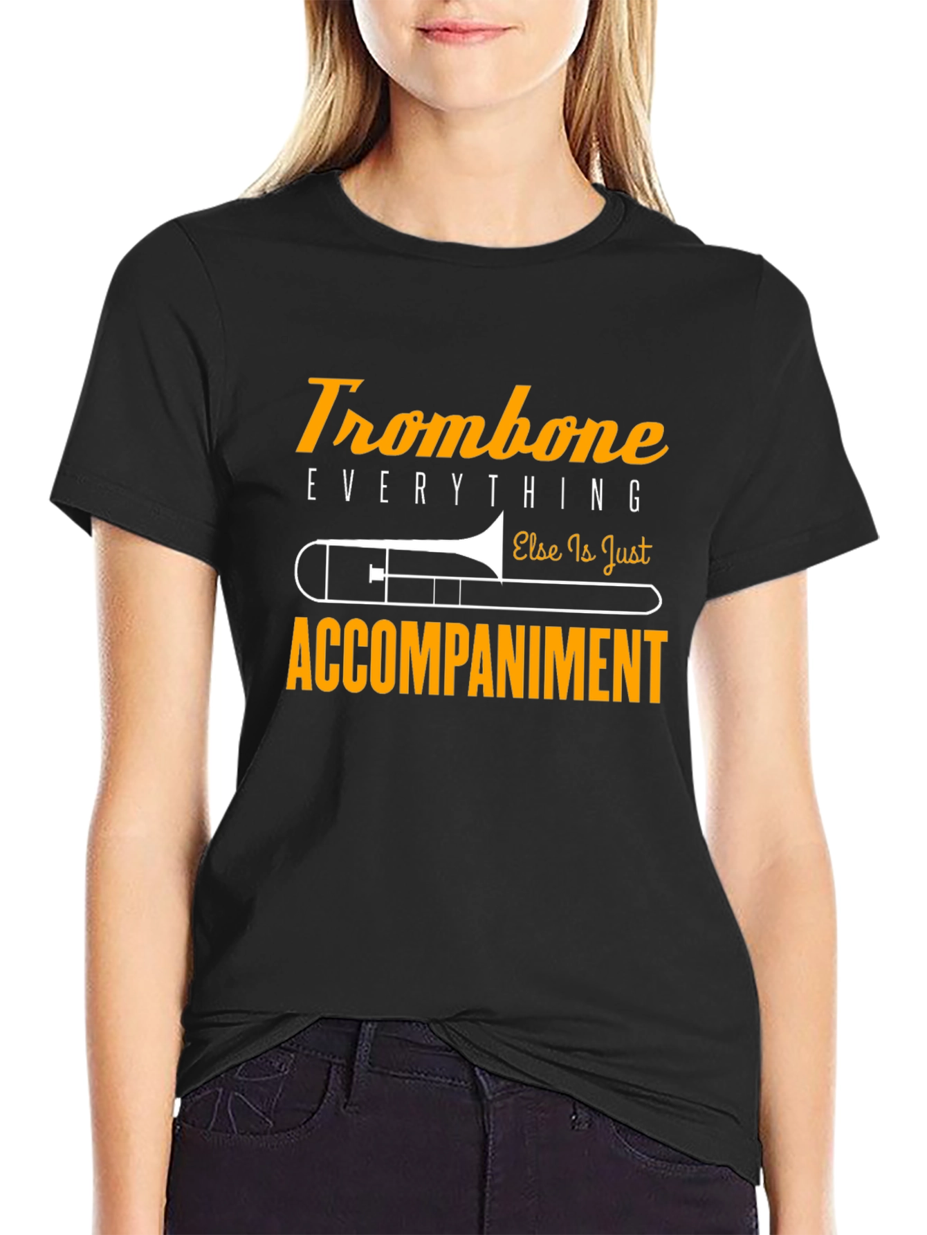 Trombone Accompaniment Graphic Tee