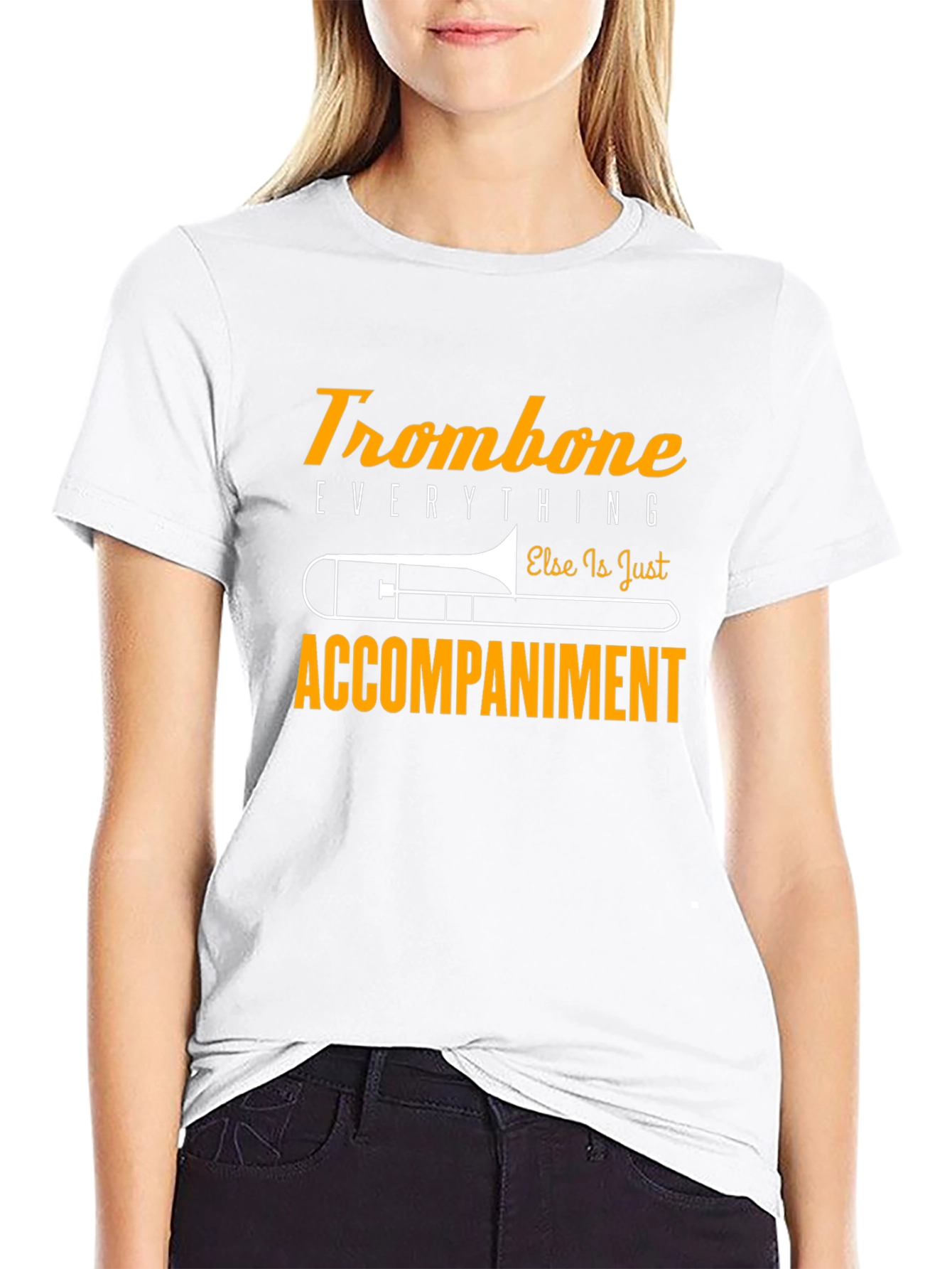 Trombone Accompaniment Graphic Tee