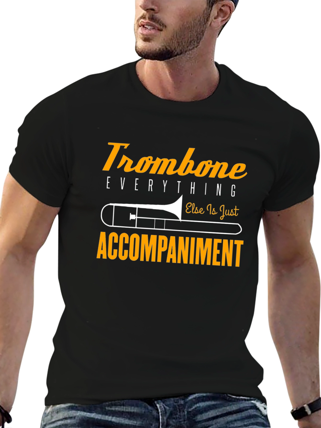 Trombone Accompaniment Graphic Tee