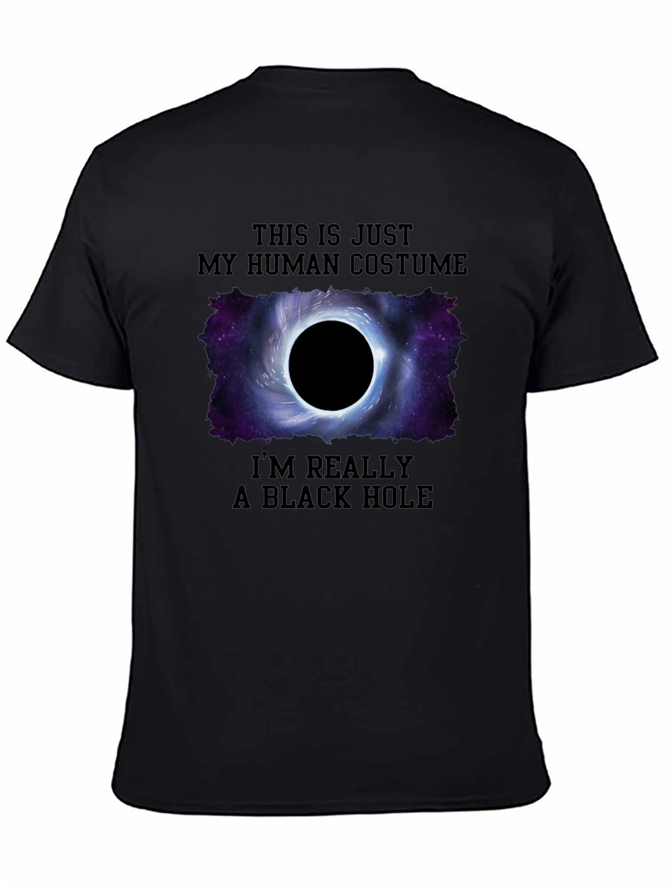 Black Hole Human Costume T-Shirt