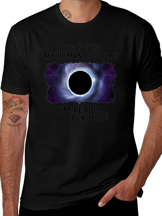 Black Hole Human Costume T-Shirt