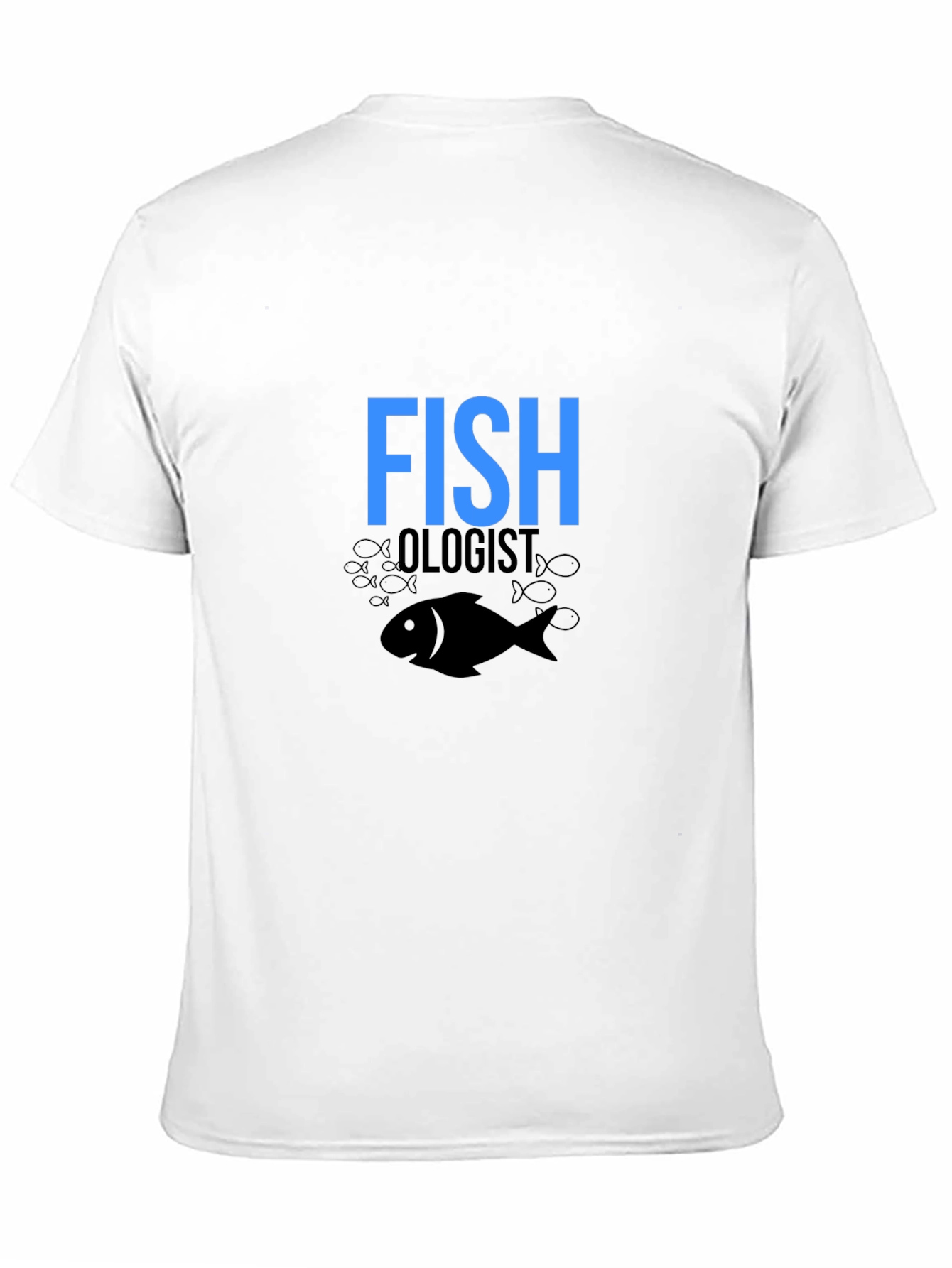 Fish Ologist Black Graphic T-Shirt