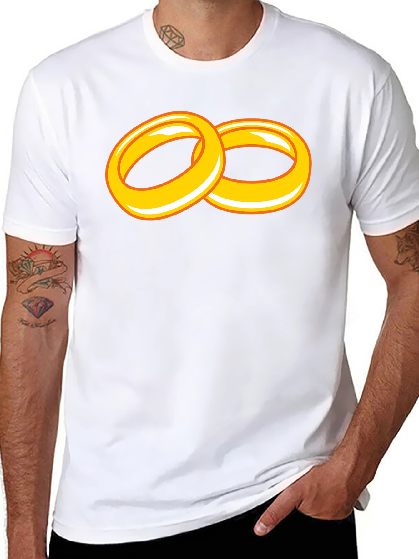 Sonic Rings Black T-Shirt
