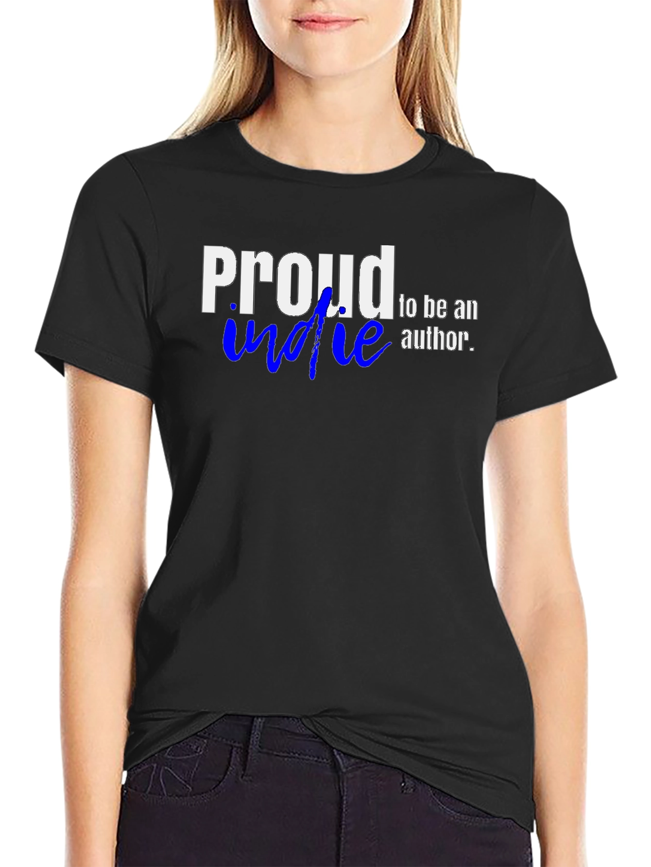 Proud Indie Author Graphic T-Shirt