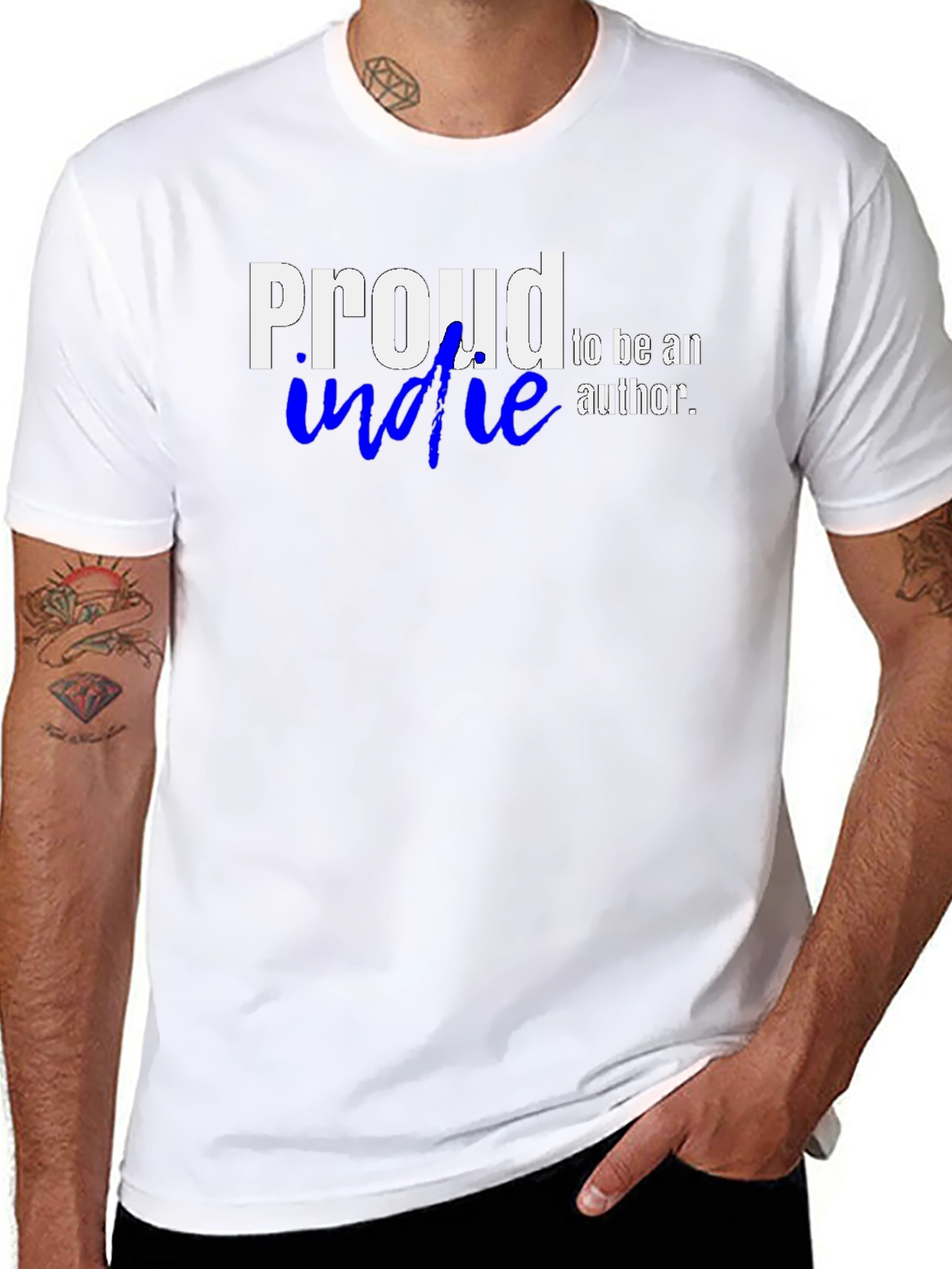Proud Indie Author Graphic T-Shirt