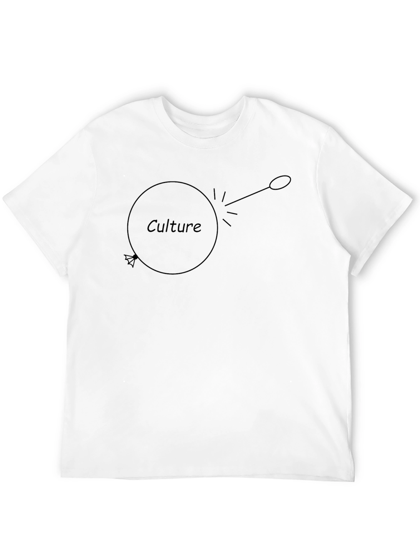 Culture Bubble Black T-Shirt