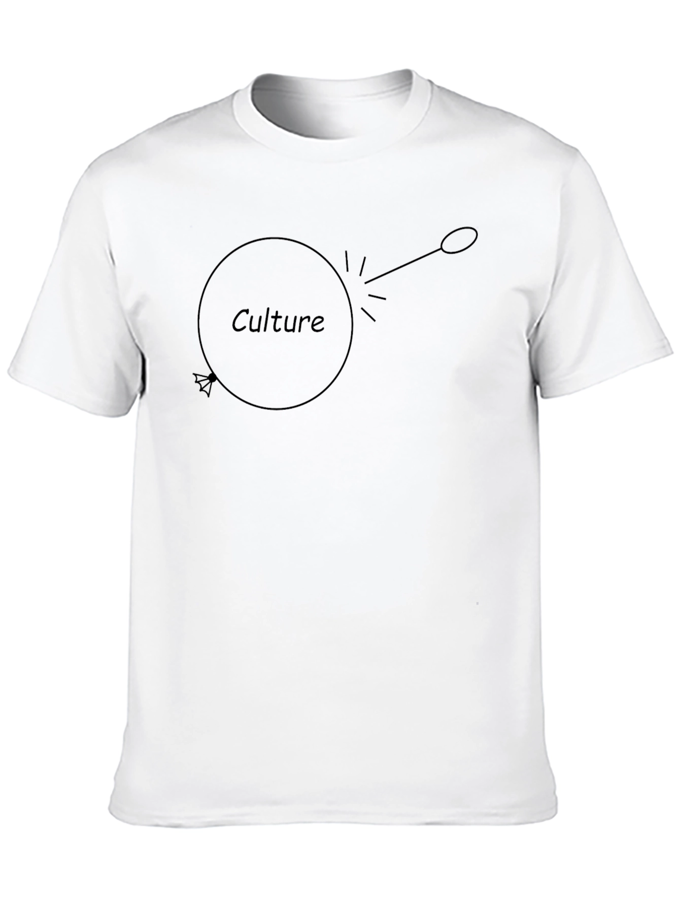 Culture Bubble Black T-Shirt