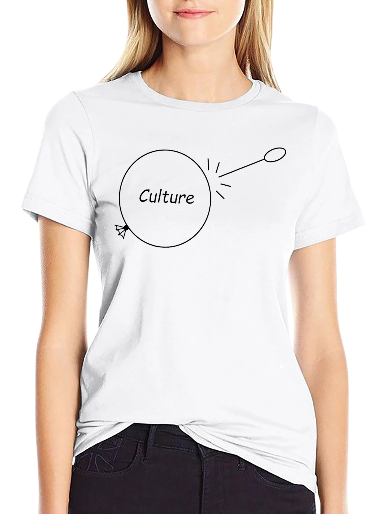 Culture Bubble Black T-Shirt
