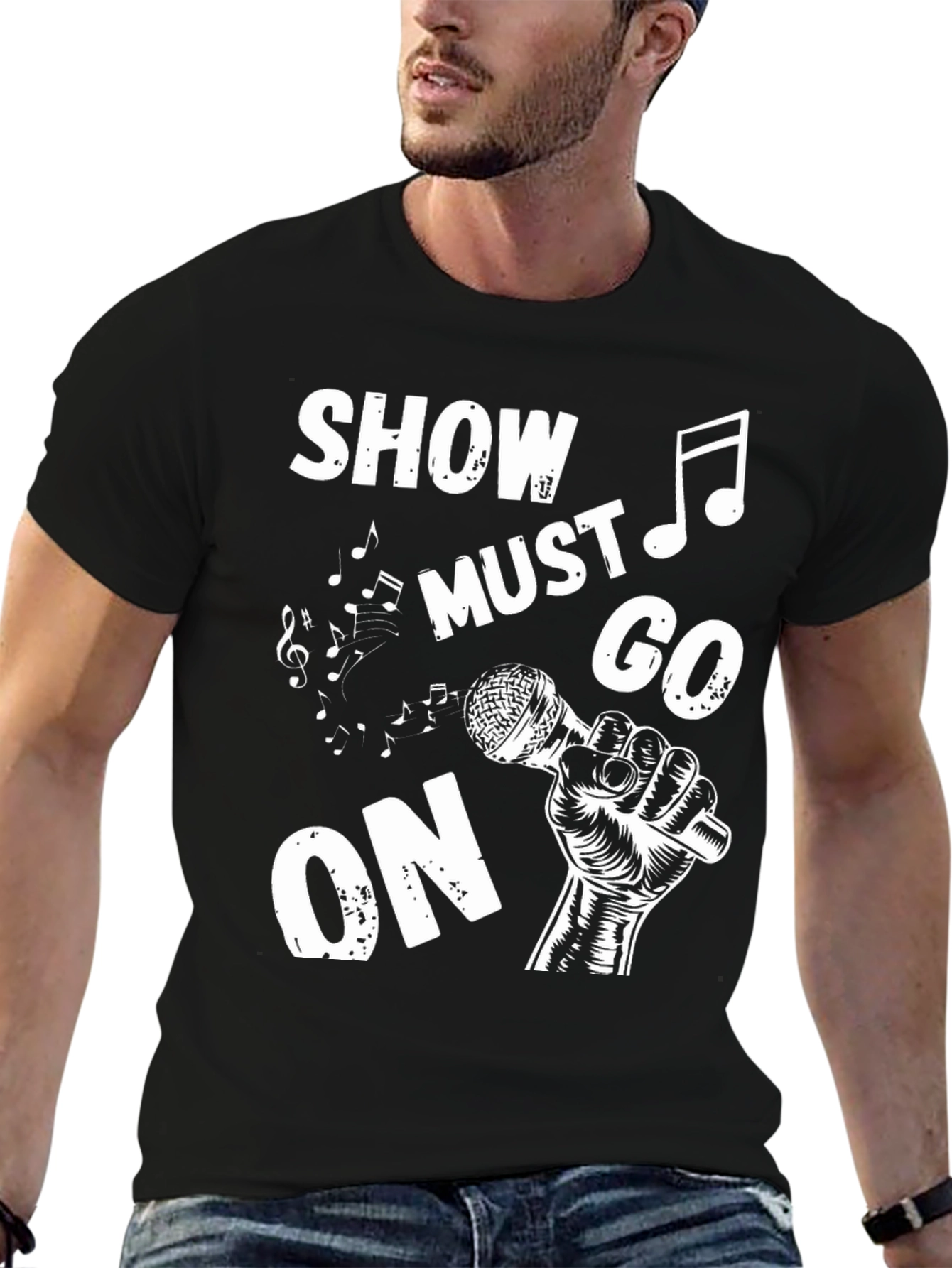 Show Must Go On Graphic T-Shirt