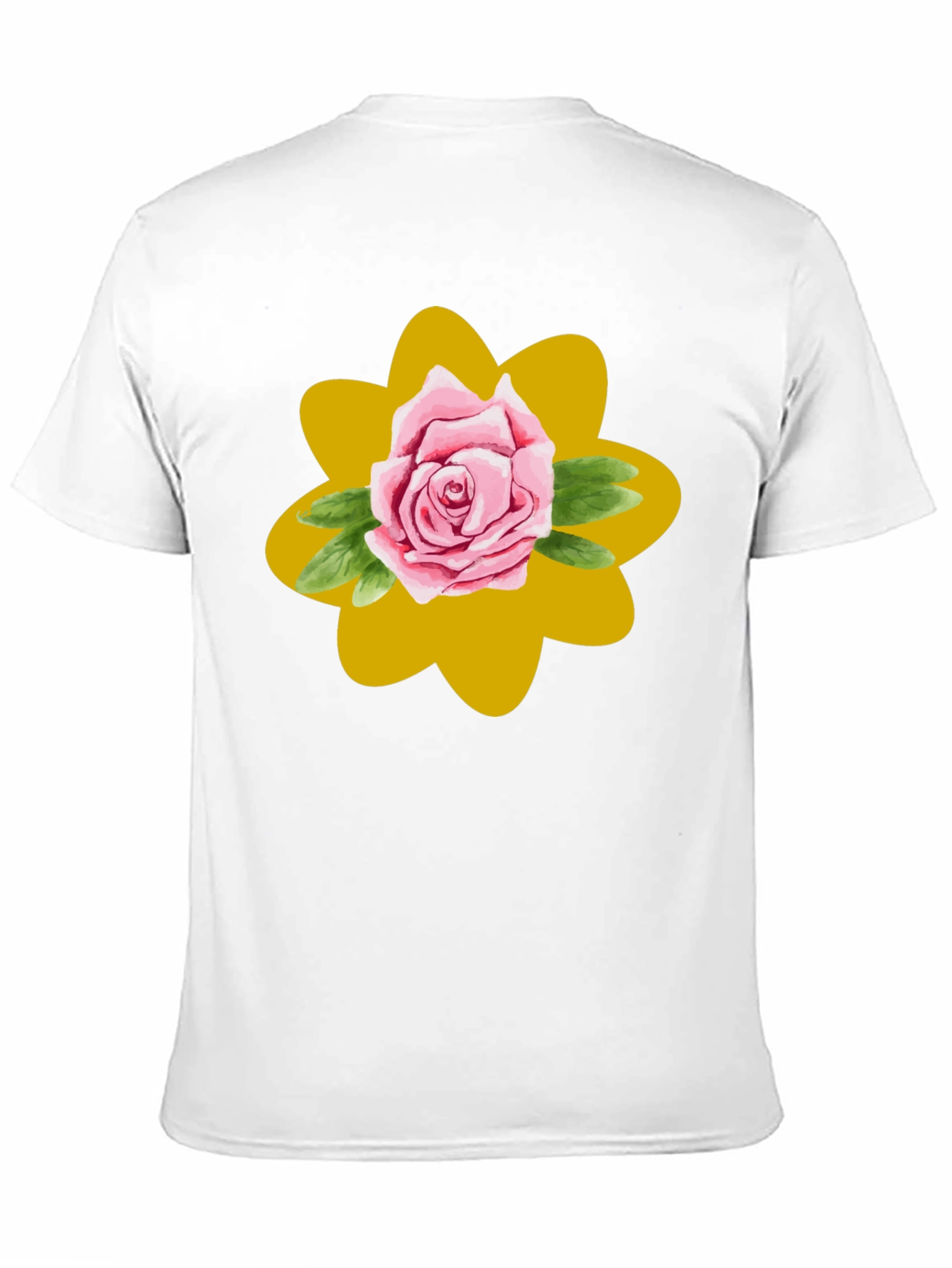 Rose Graphic T-Shirt - Stylish Floral Design