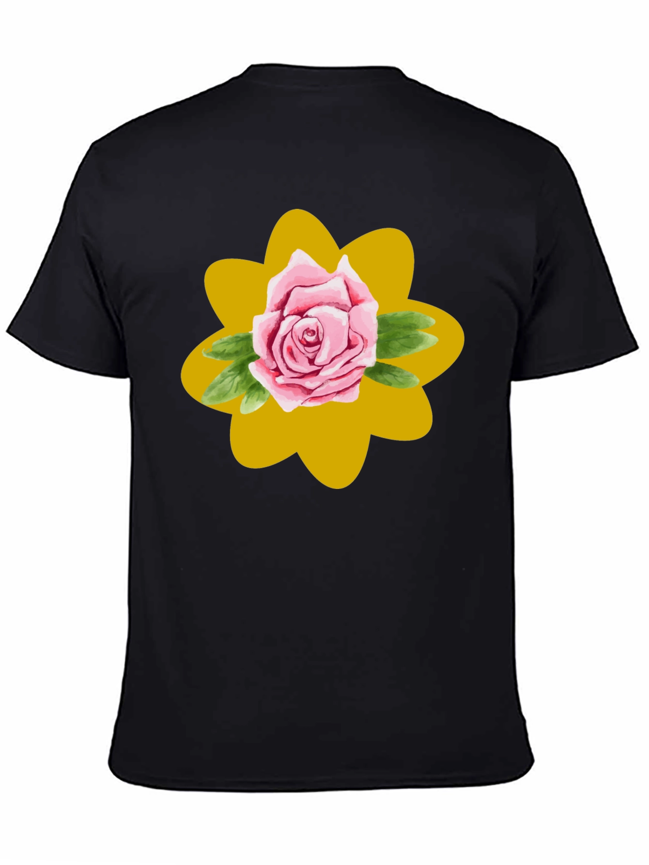 Rose Graphic T-Shirt - Stylish Floral Design