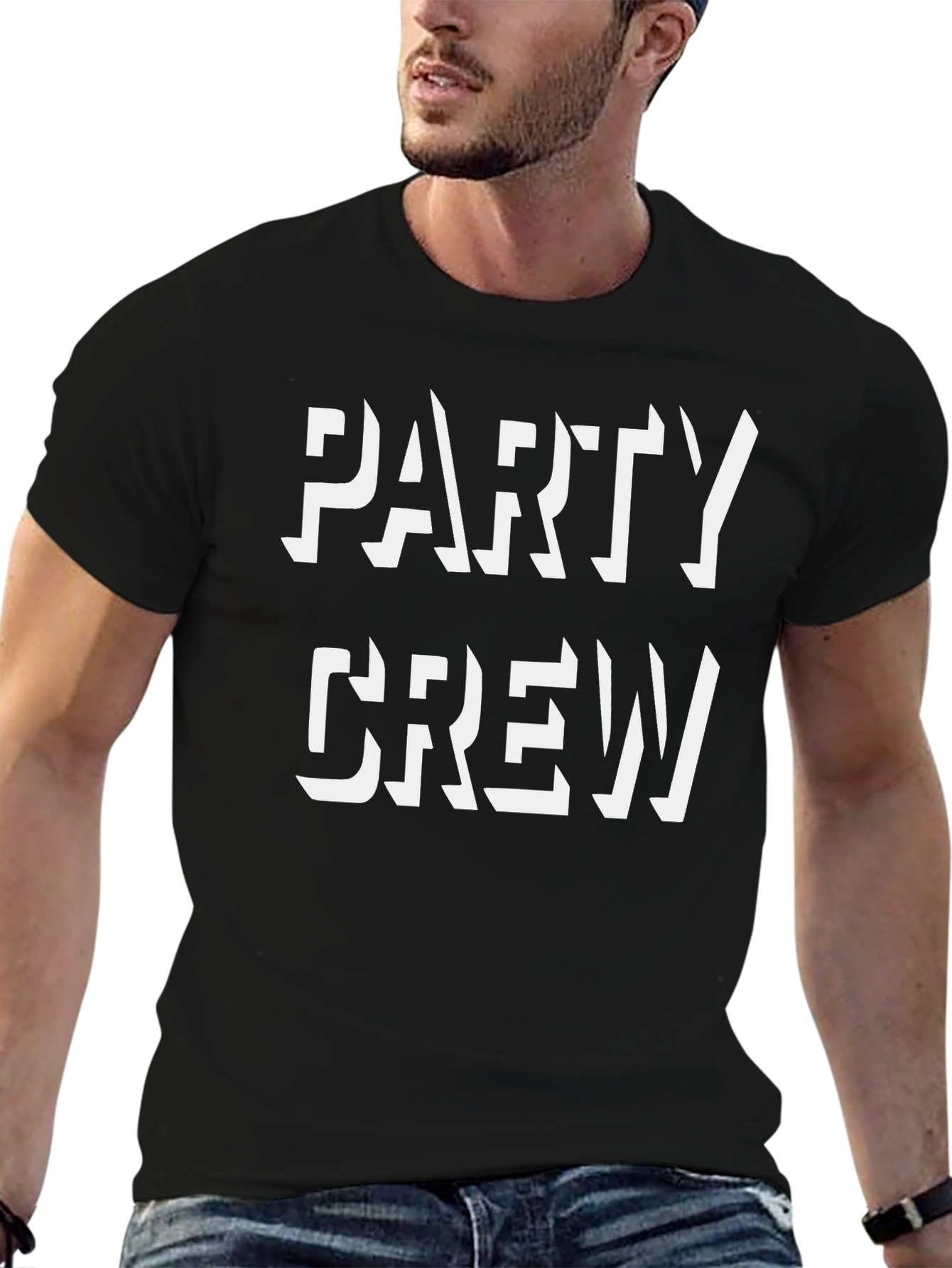 Party Crew Black T-Shirt