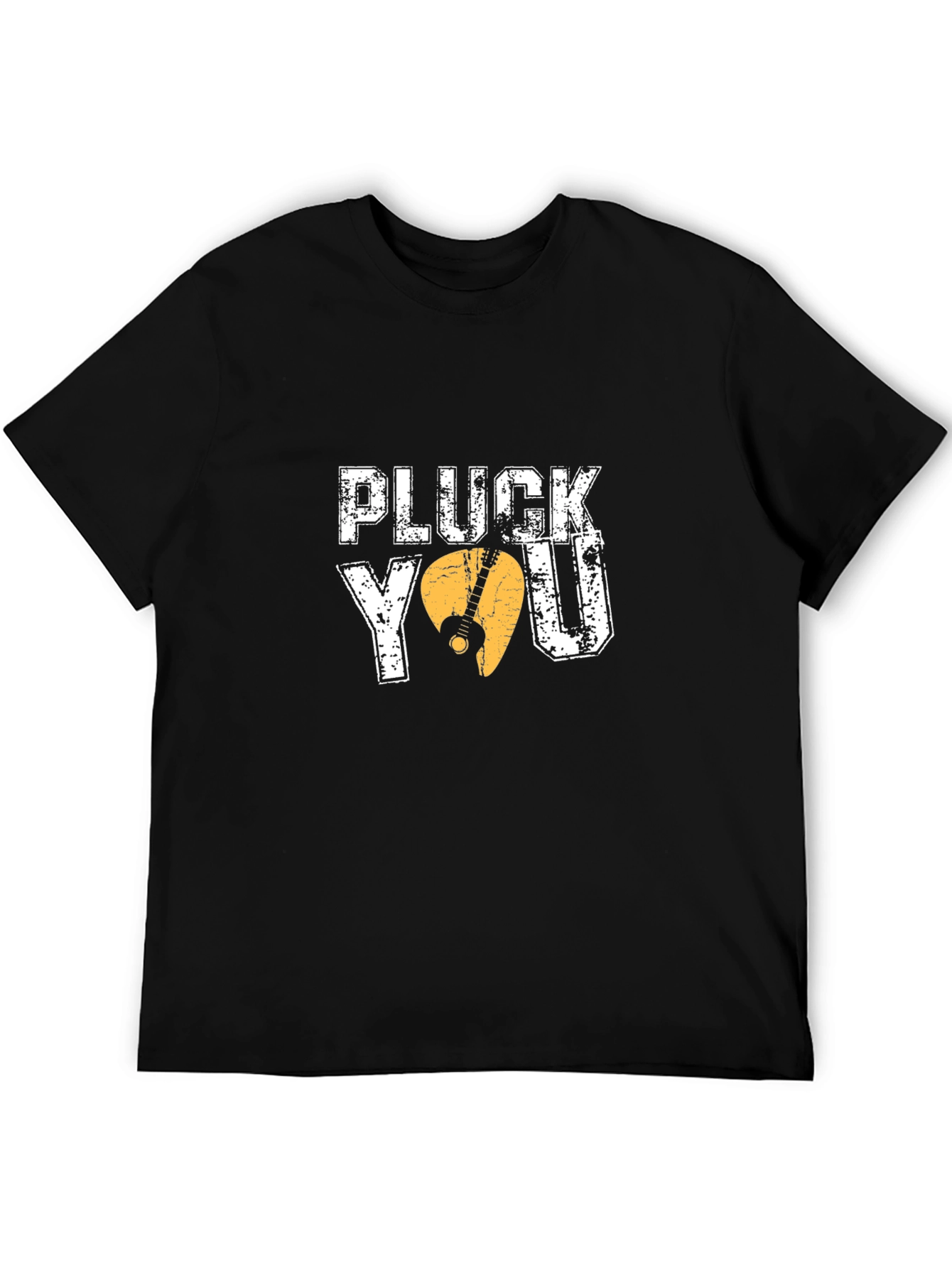 Pluck You Graphic Tee - Musicians Humor