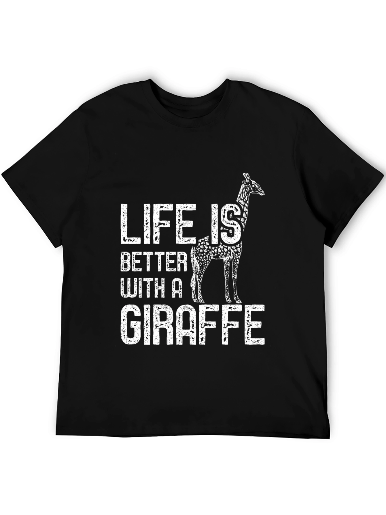Life is Better with a Giraffe Graphic Tee