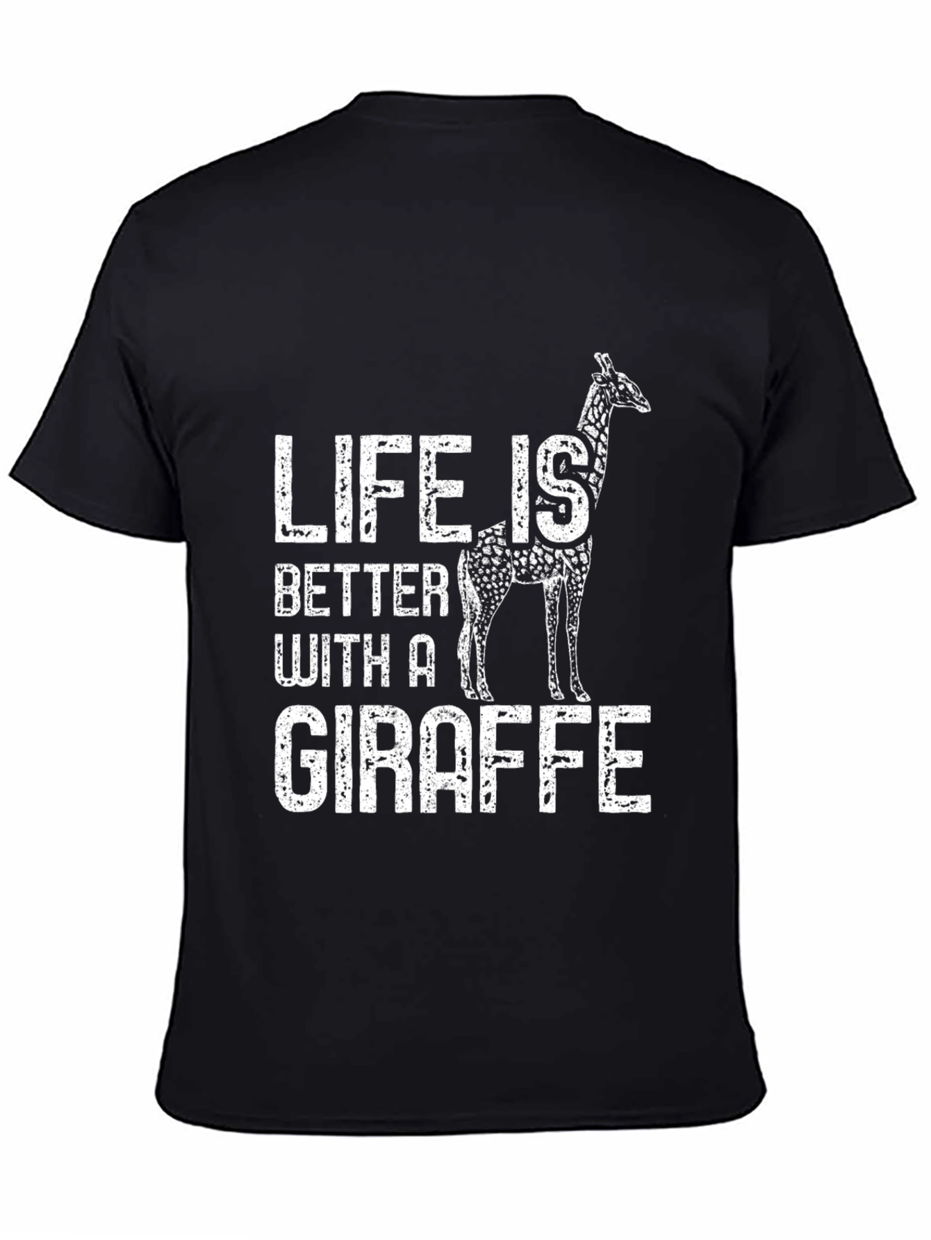 Life is Better with a Giraffe Graphic Tee