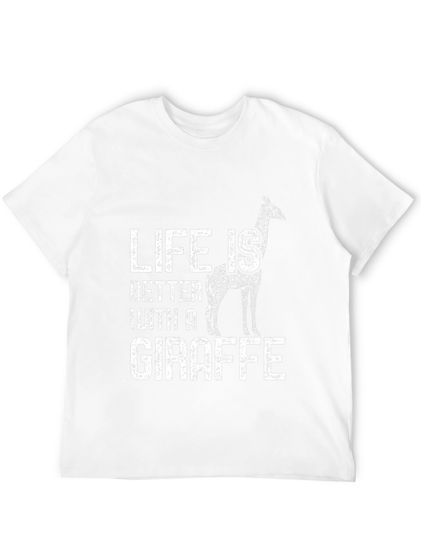 Life is Better with a Giraffe Graphic Tee