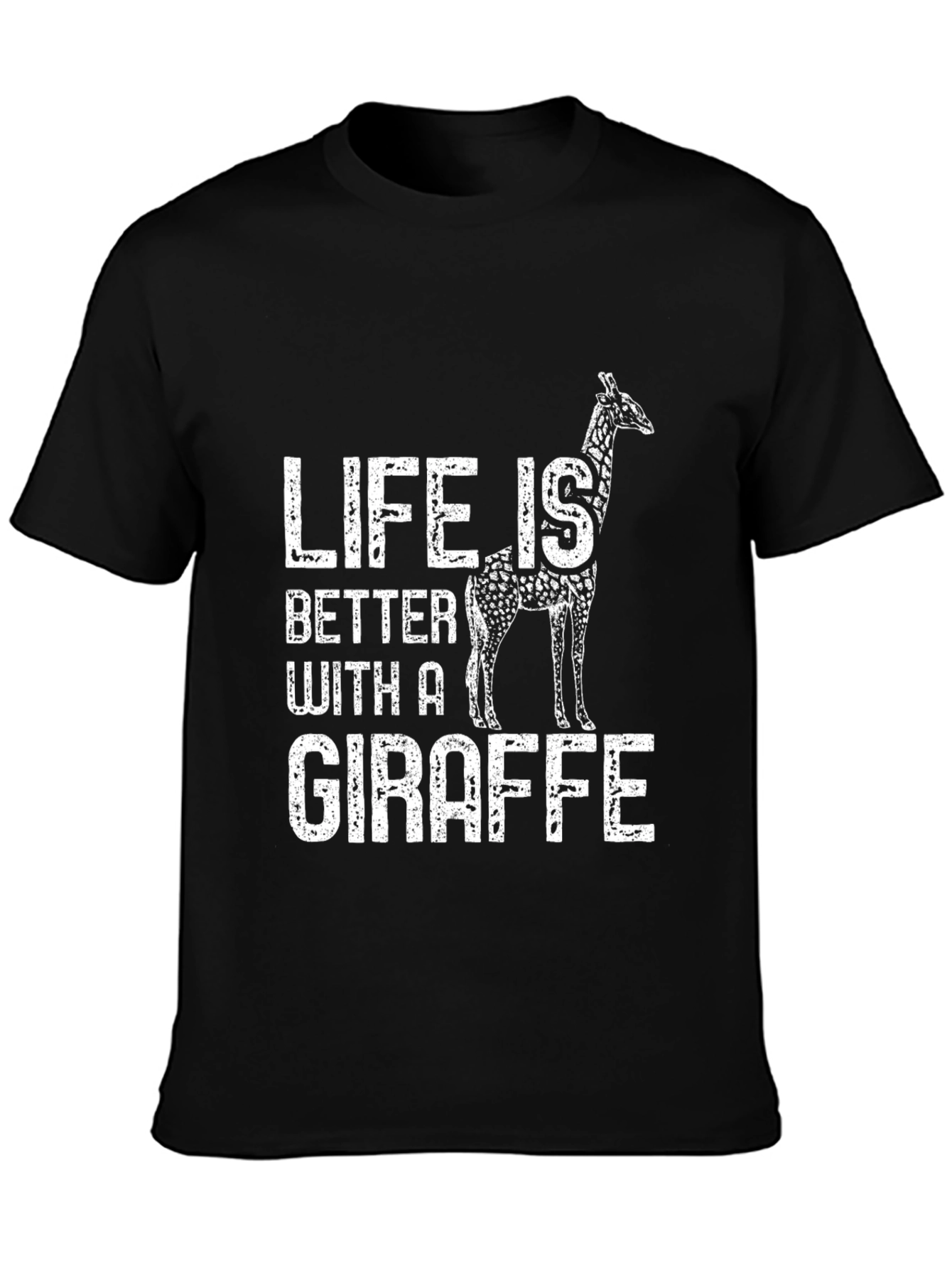 Life is Better with a Giraffe Graphic Tee