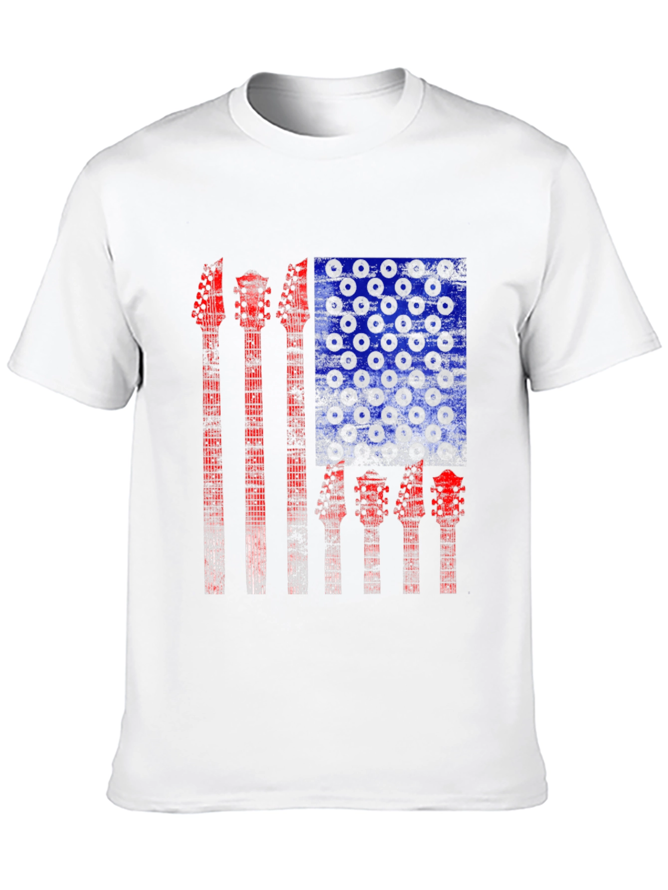 Guitar Flag Graphic Tee