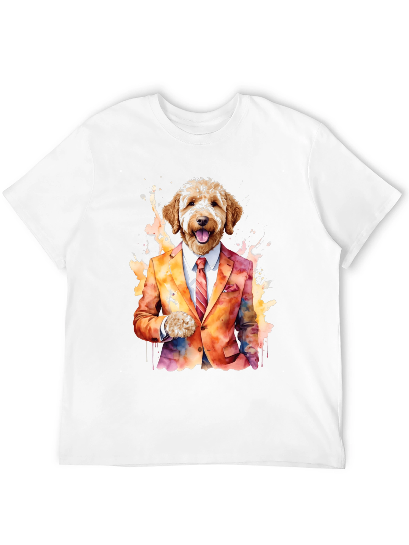 Dog in Suit Graphic Tee