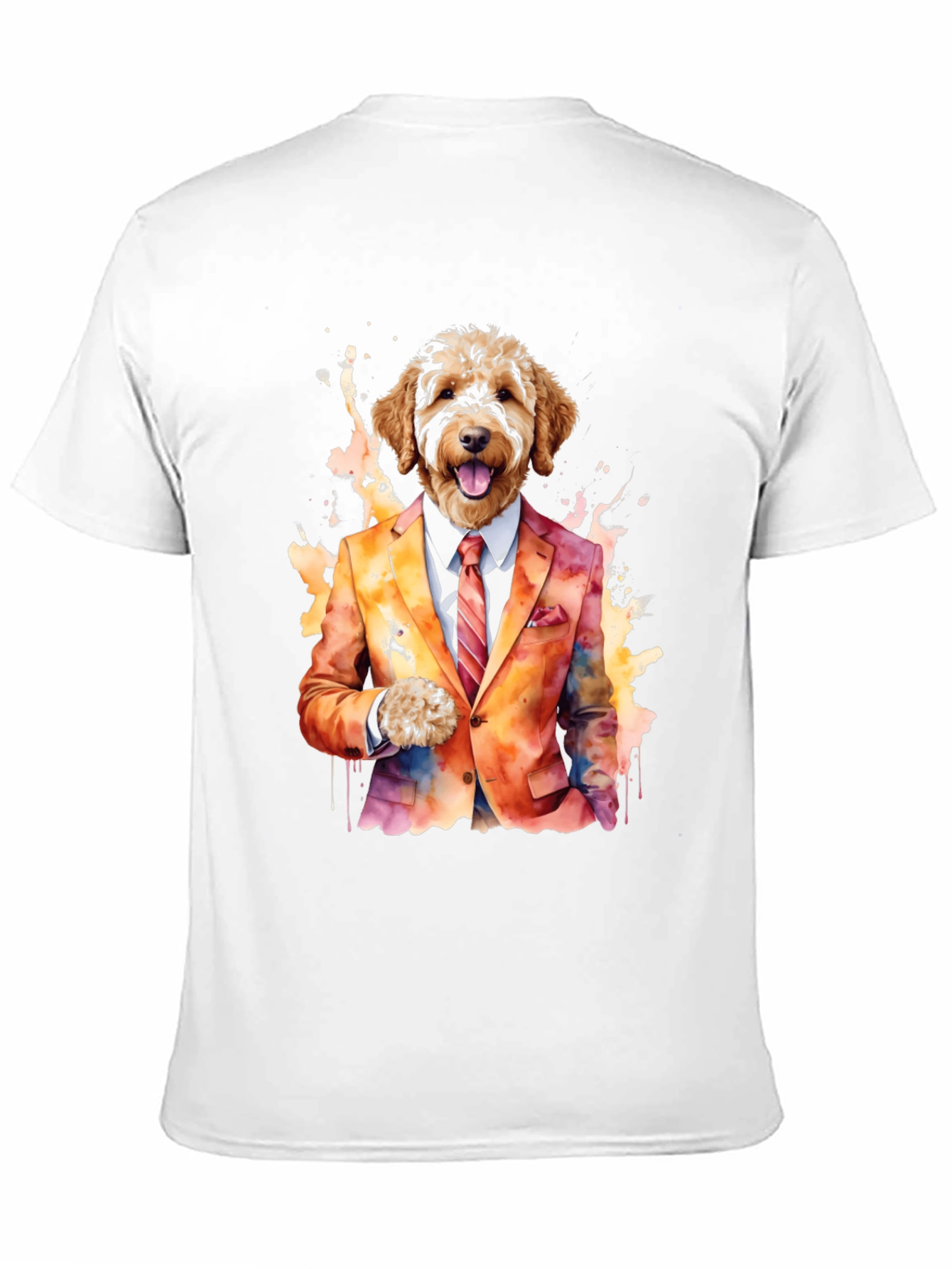 Dog in Suit Graphic Tee