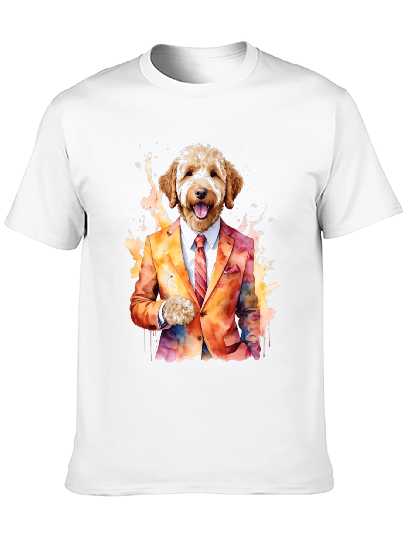 Dog in Suit Graphic Tee