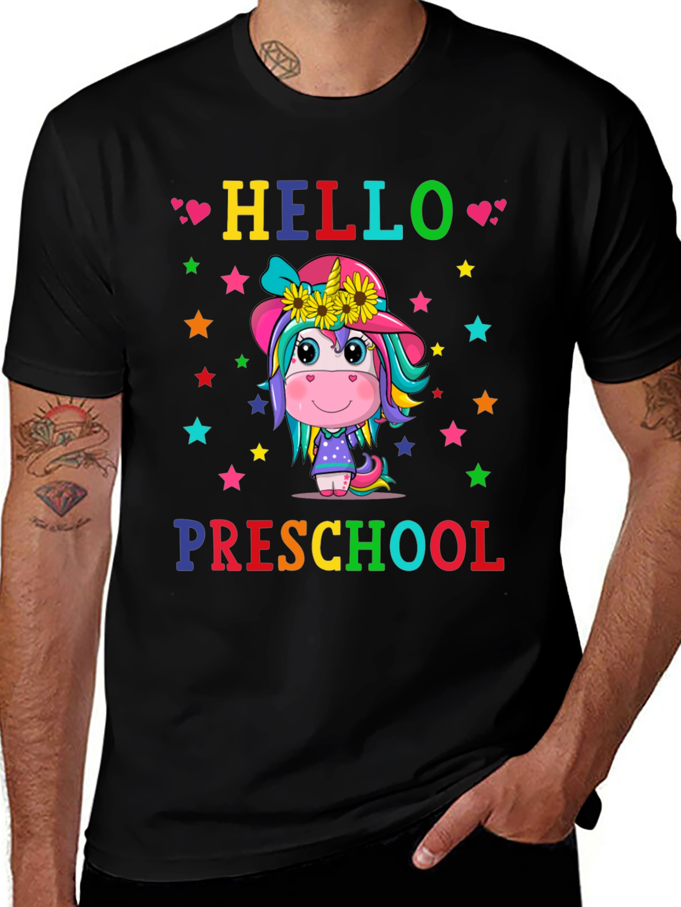 Hello Preschool Unicorn T-Shirt