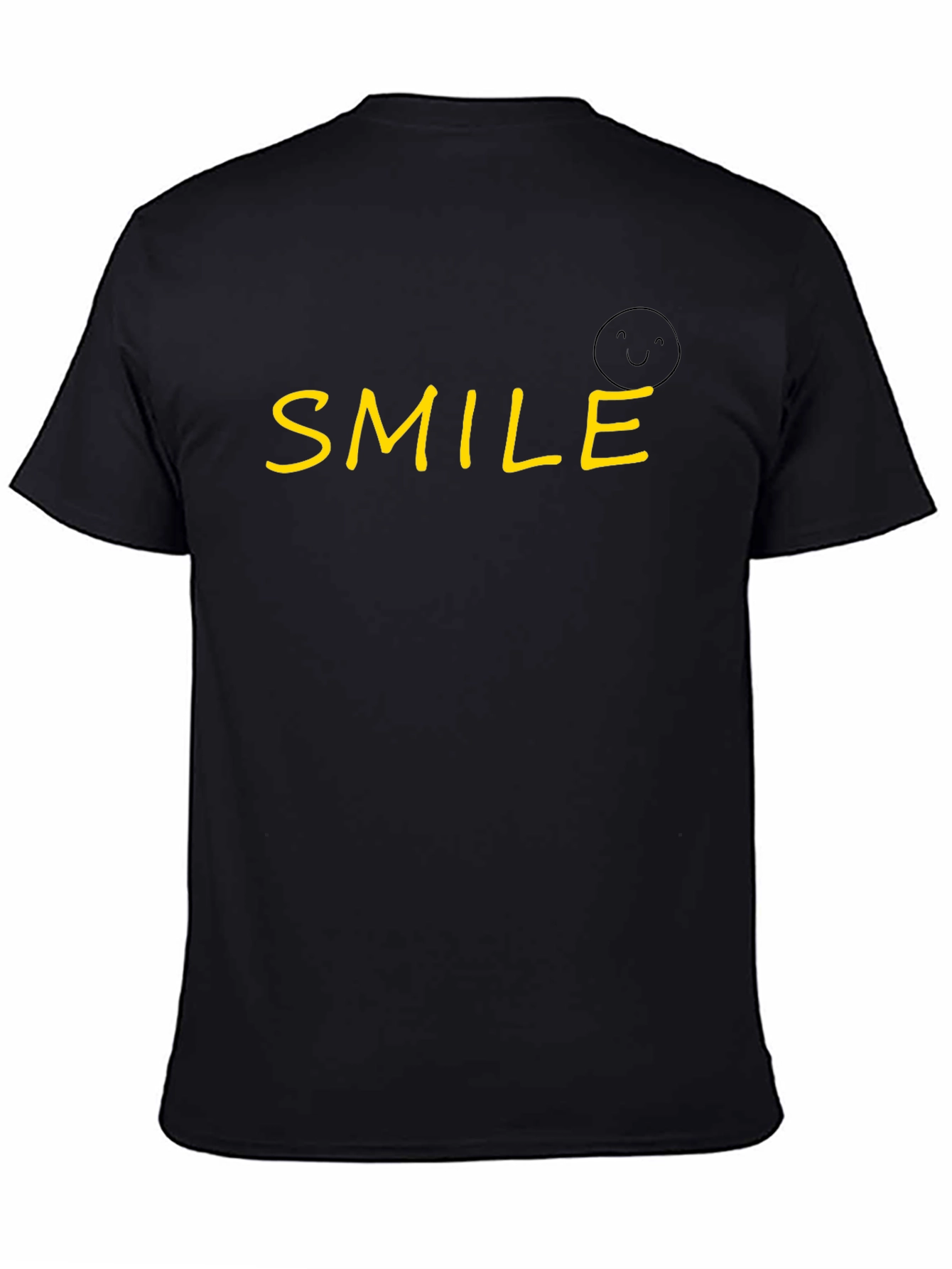 Smile Graphic Tee - Classic Short Sleeve T-Shirt