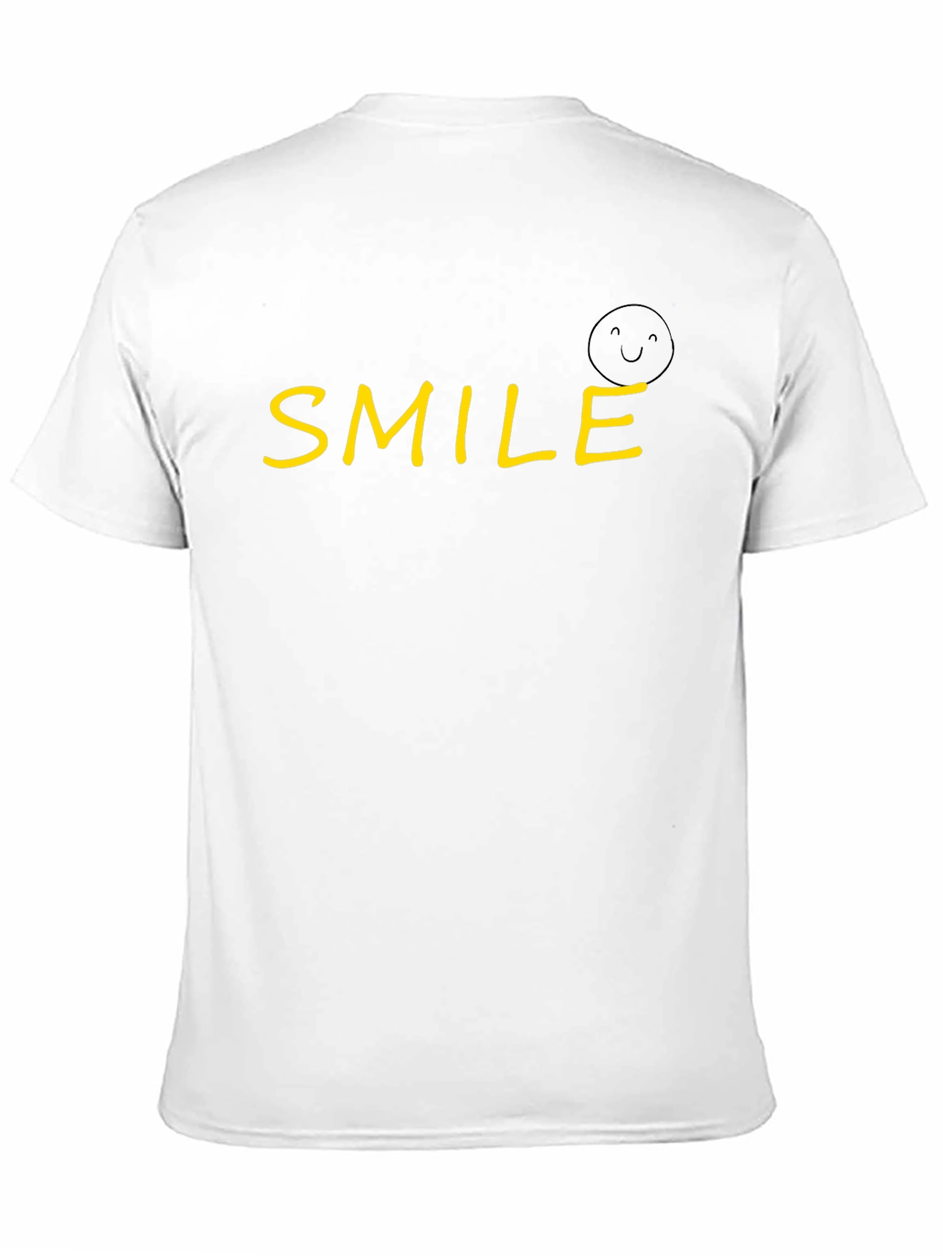 Smile Graphic Tee - Classic Short Sleeve T-Shirt