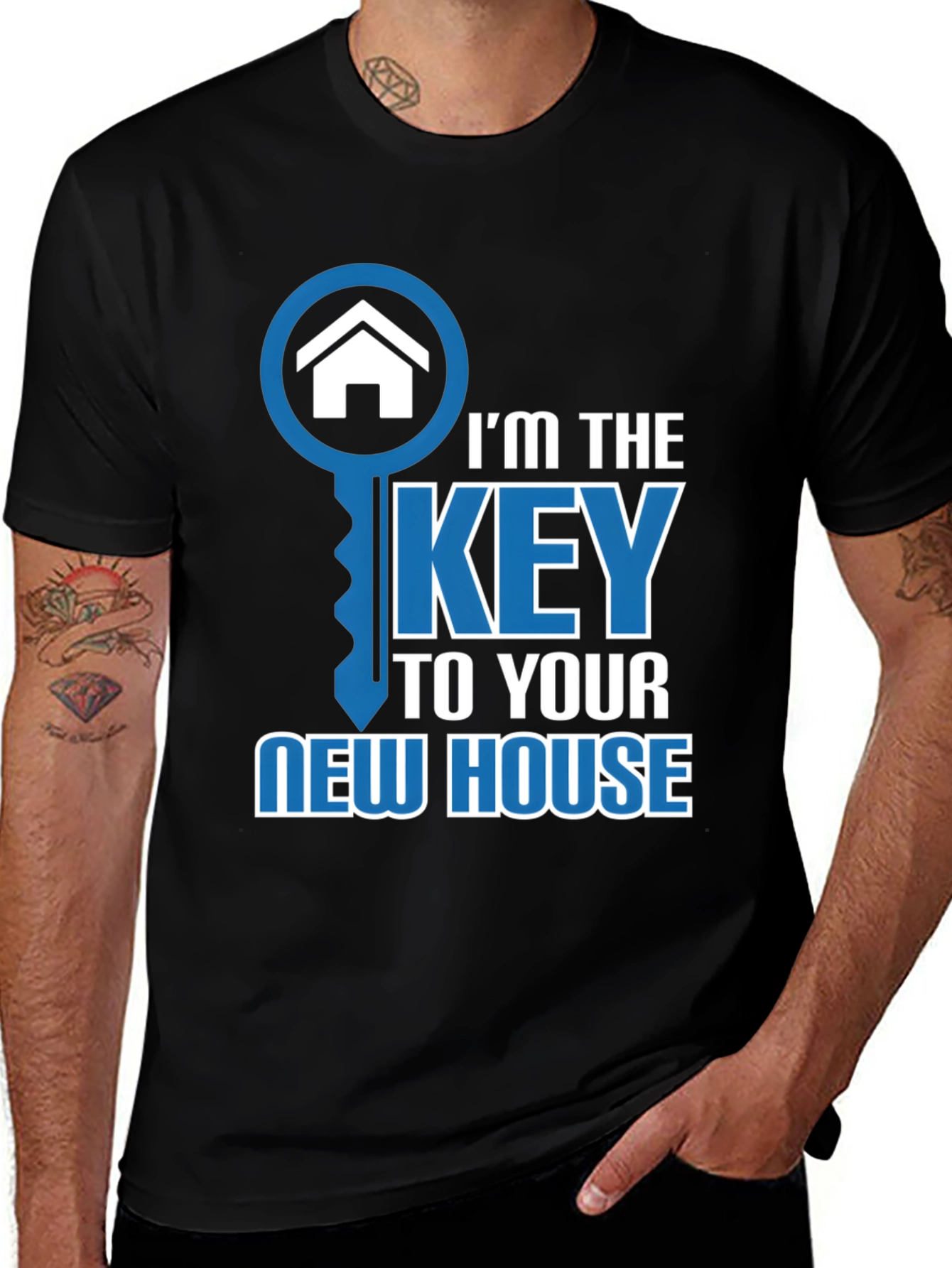 Im the Key to Your New House Graphic T-Shirt