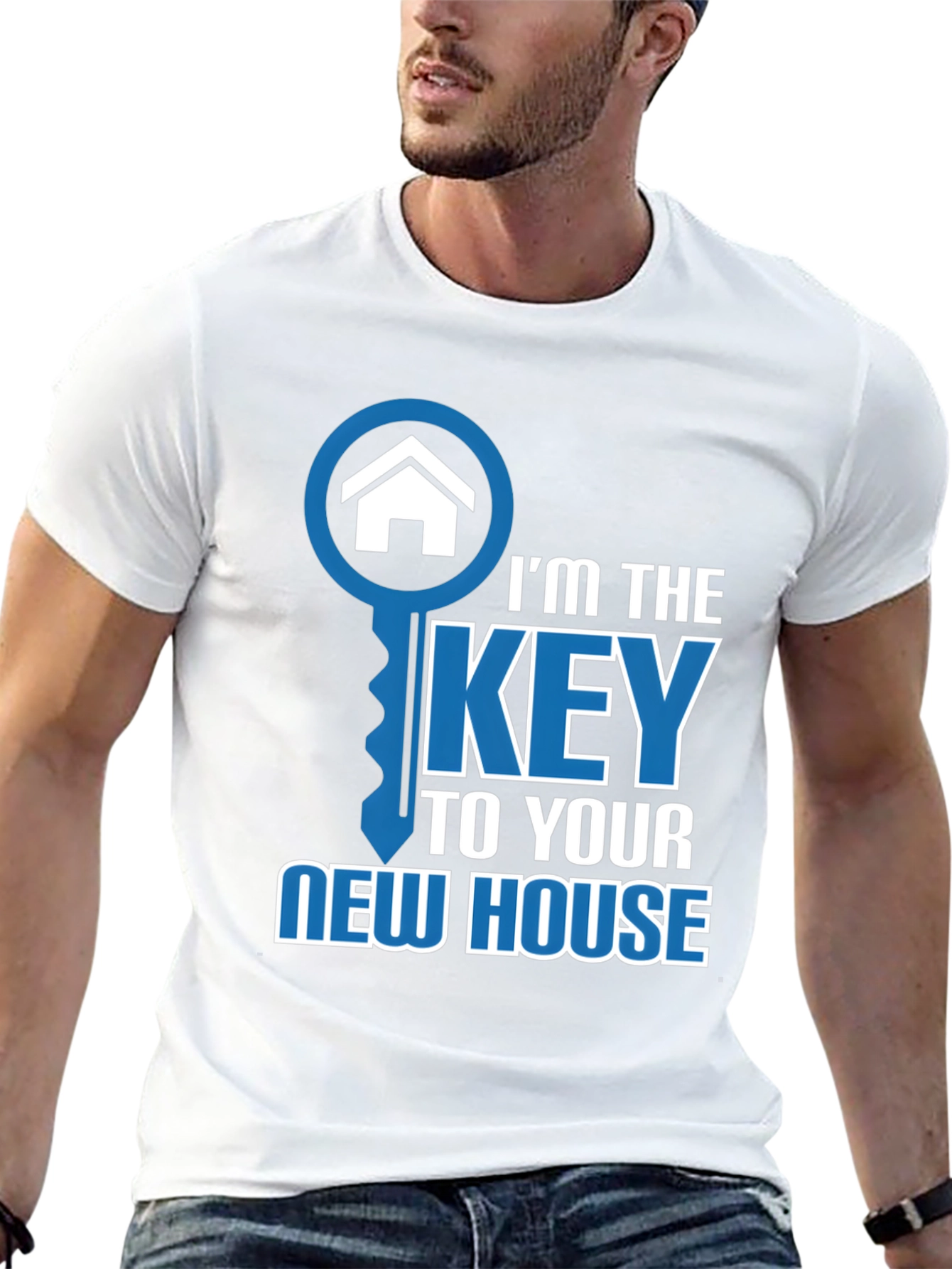 Im the Key to Your New House Graphic T-Shirt