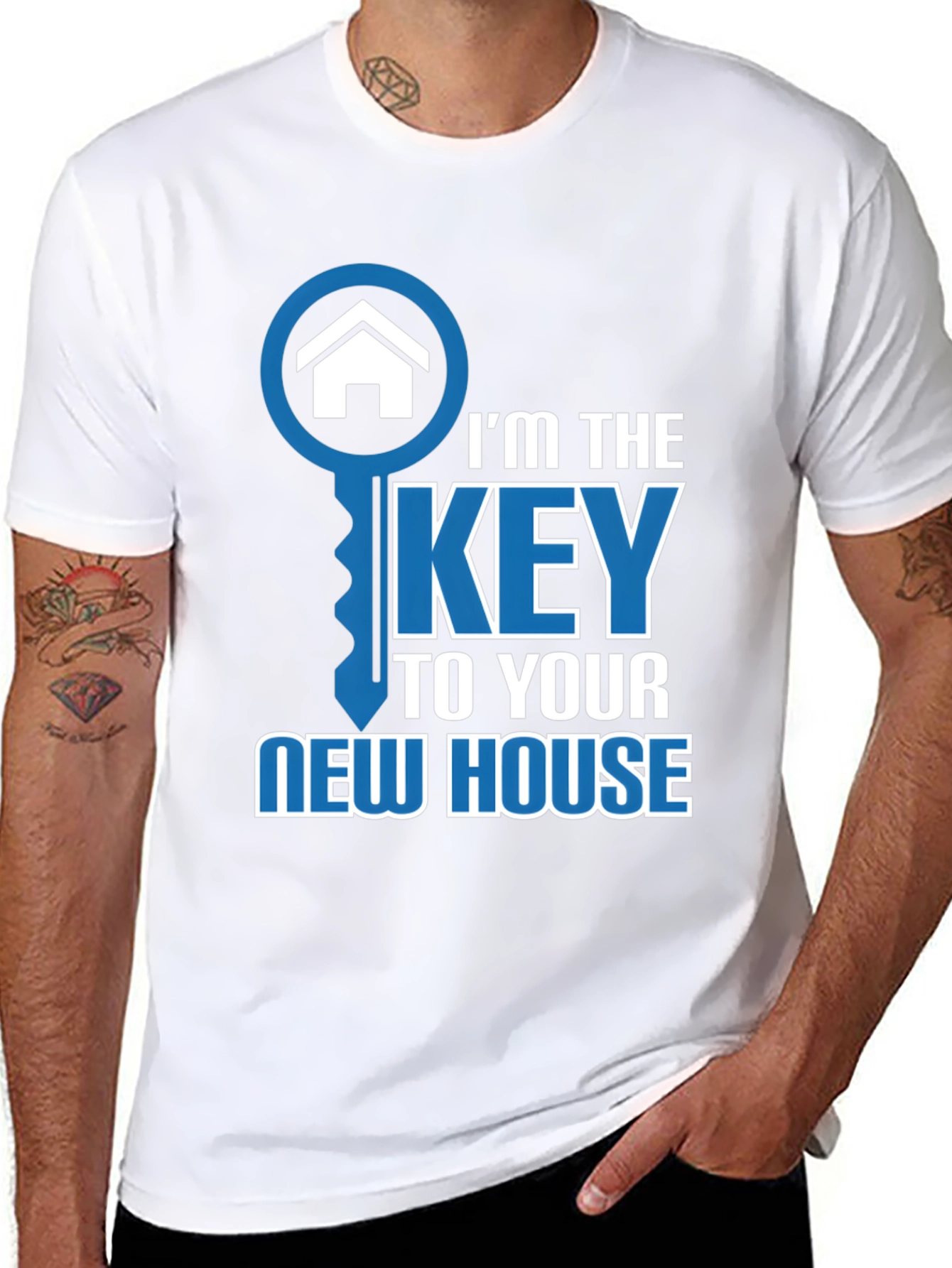 Im the Key to Your New House Graphic T-Shirt