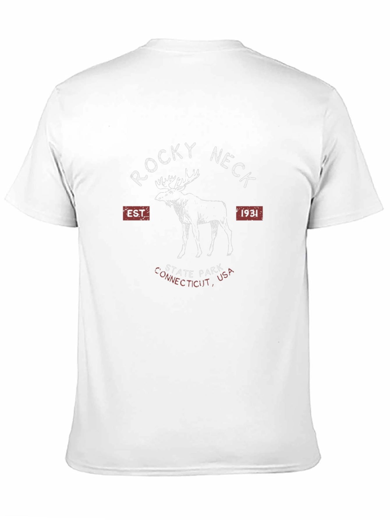 Rocky Neck State Park Black T-Shirt