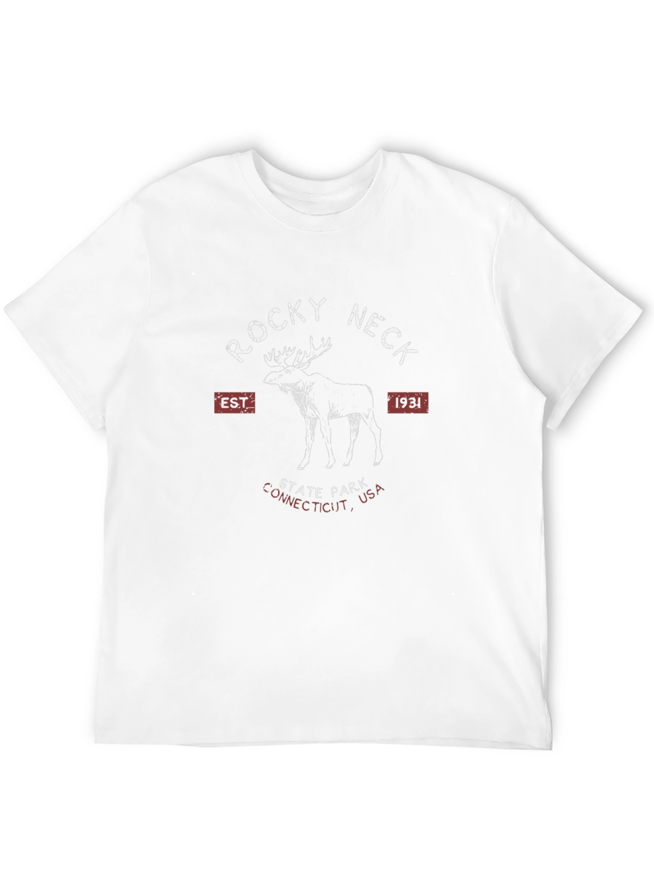 Rocky Neck State Park Black T-Shirt