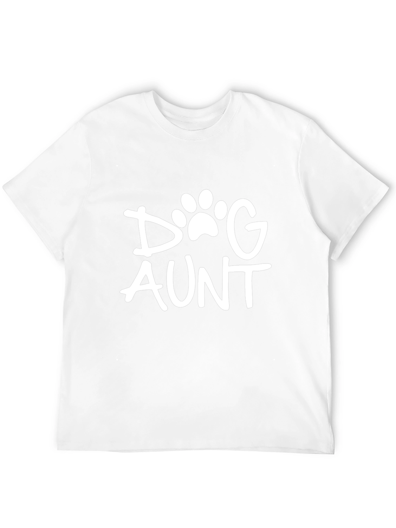 Dog Aunt T-Shirt - Black Casual Wear