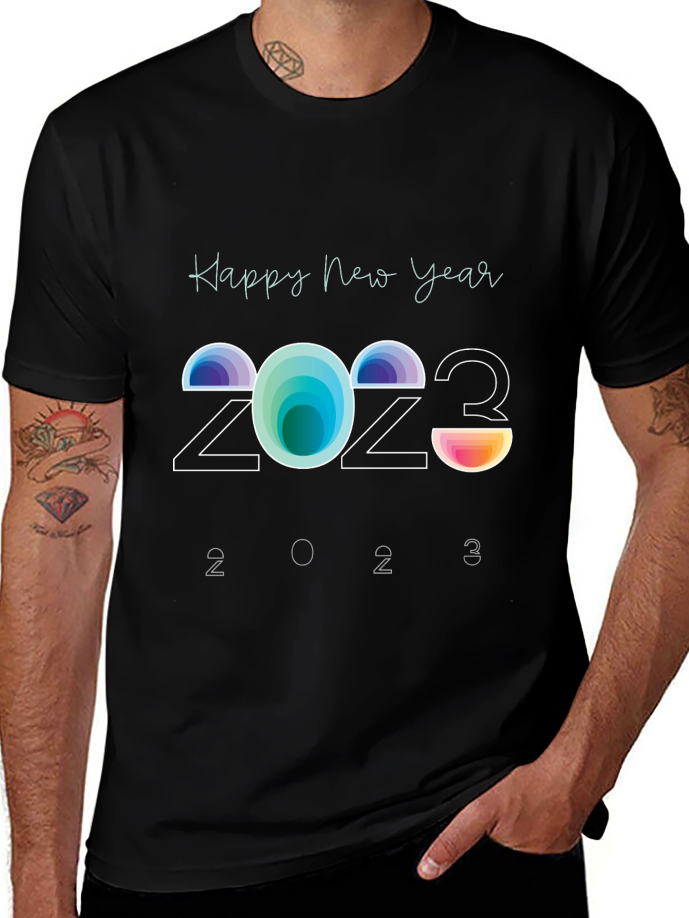 Happy New Year 2023 Graphic Tee