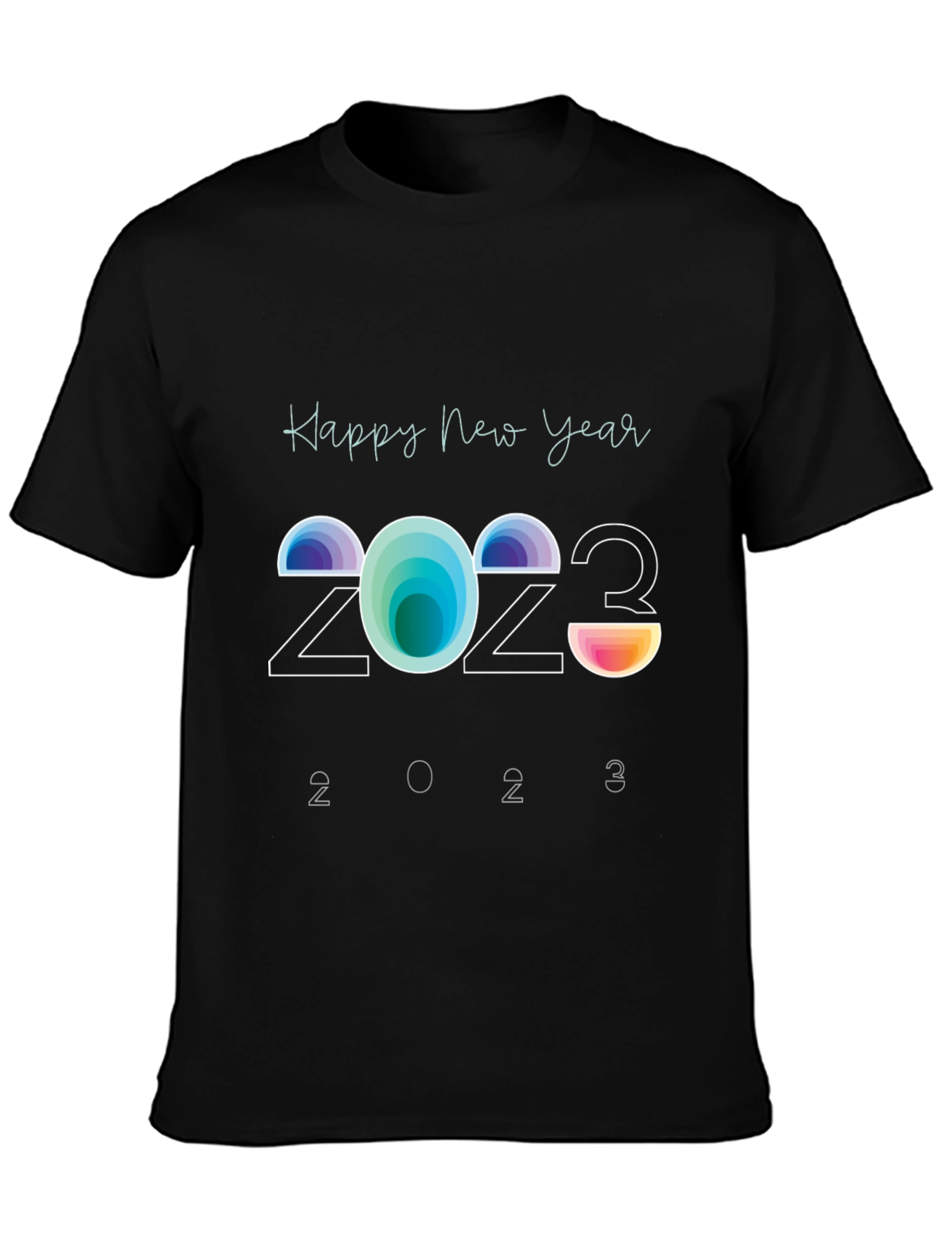 Happy New Year 2023 Graphic Tee