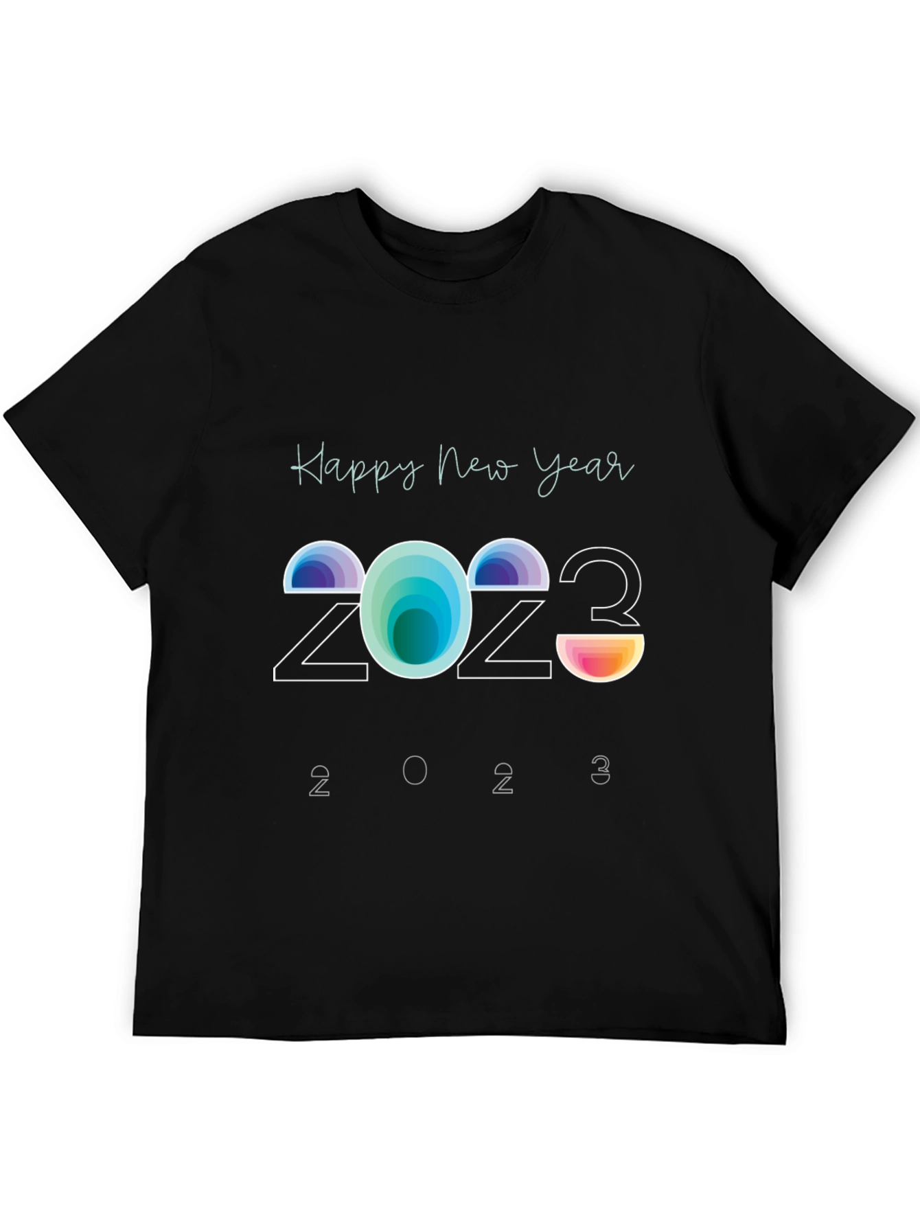Happy New Year 2023 Graphic Tee