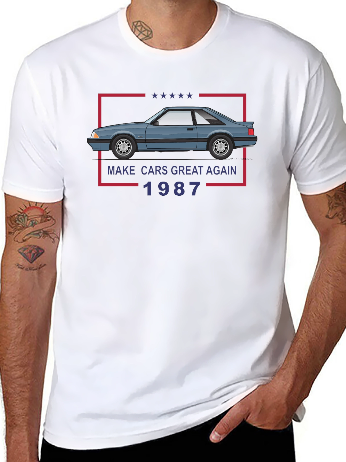 Make Cars Great Again 1987 T-Shirt