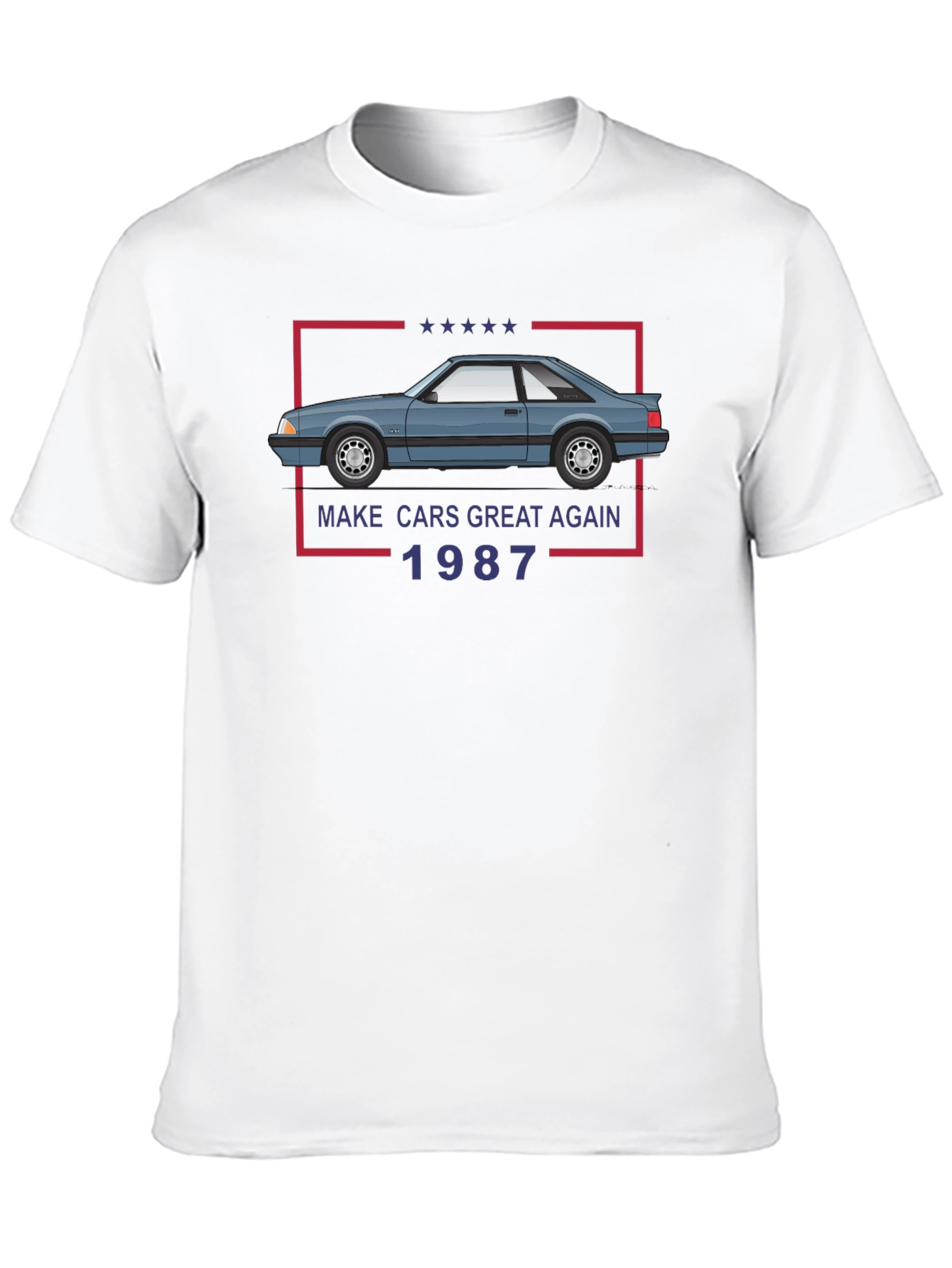 Make Cars Great Again 1987 T-Shirt