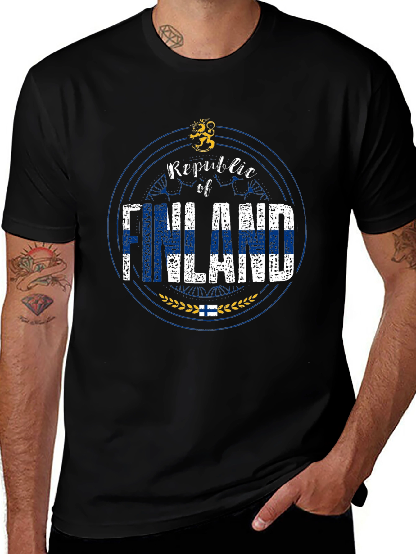 Republic of Finland Graphic T-Shirt