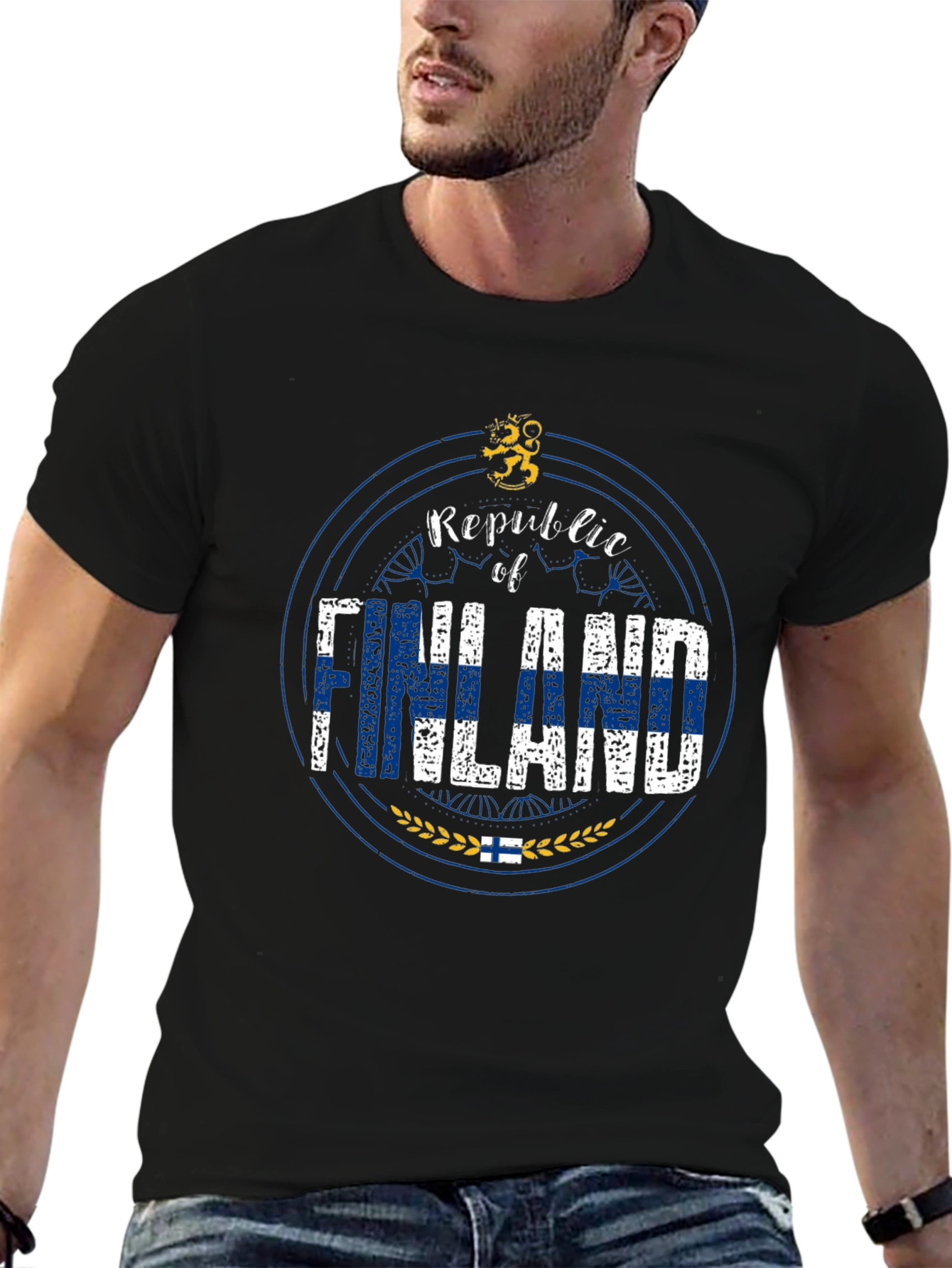 Republic of Finland Graphic T-Shirt